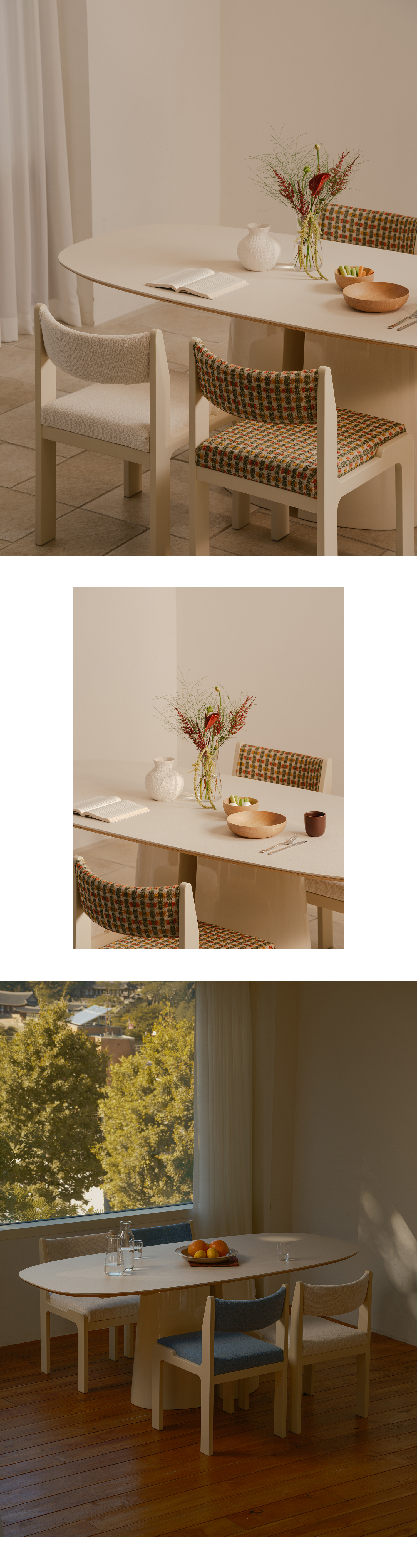 SLIT DINING TABLE