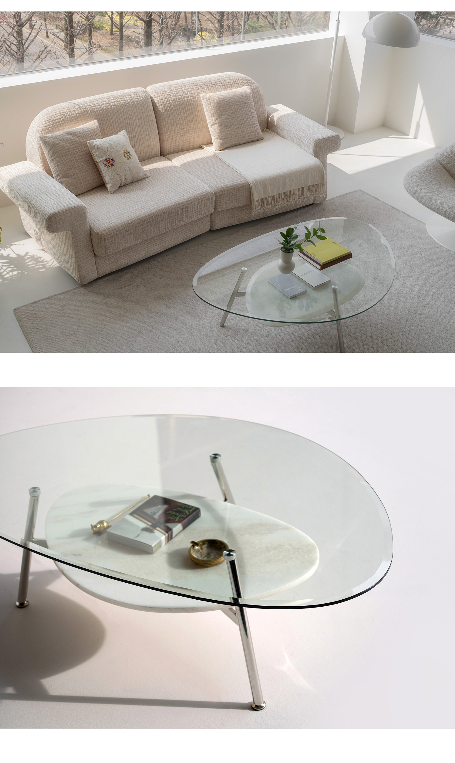 PEBBLE SOFA TABLE