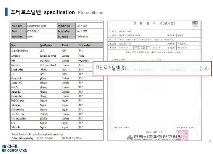 [General raw material] Natural Pterostilbene