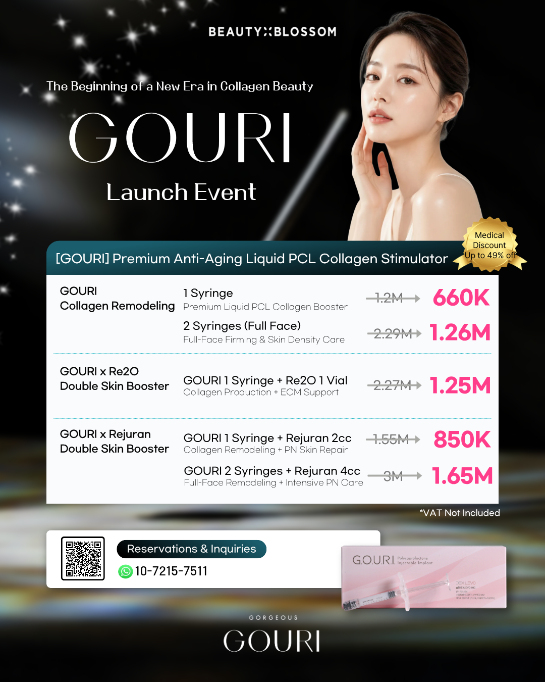 ✨ GOURI Collagen Booster Launch Event 🎁
