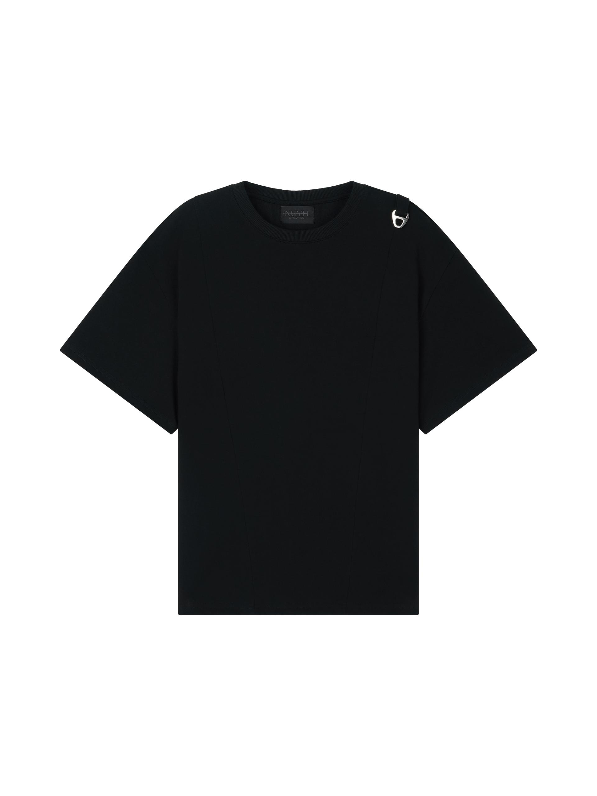 [PRET A PORTER] SYMMETRY ZIPPER T-SHIRT
