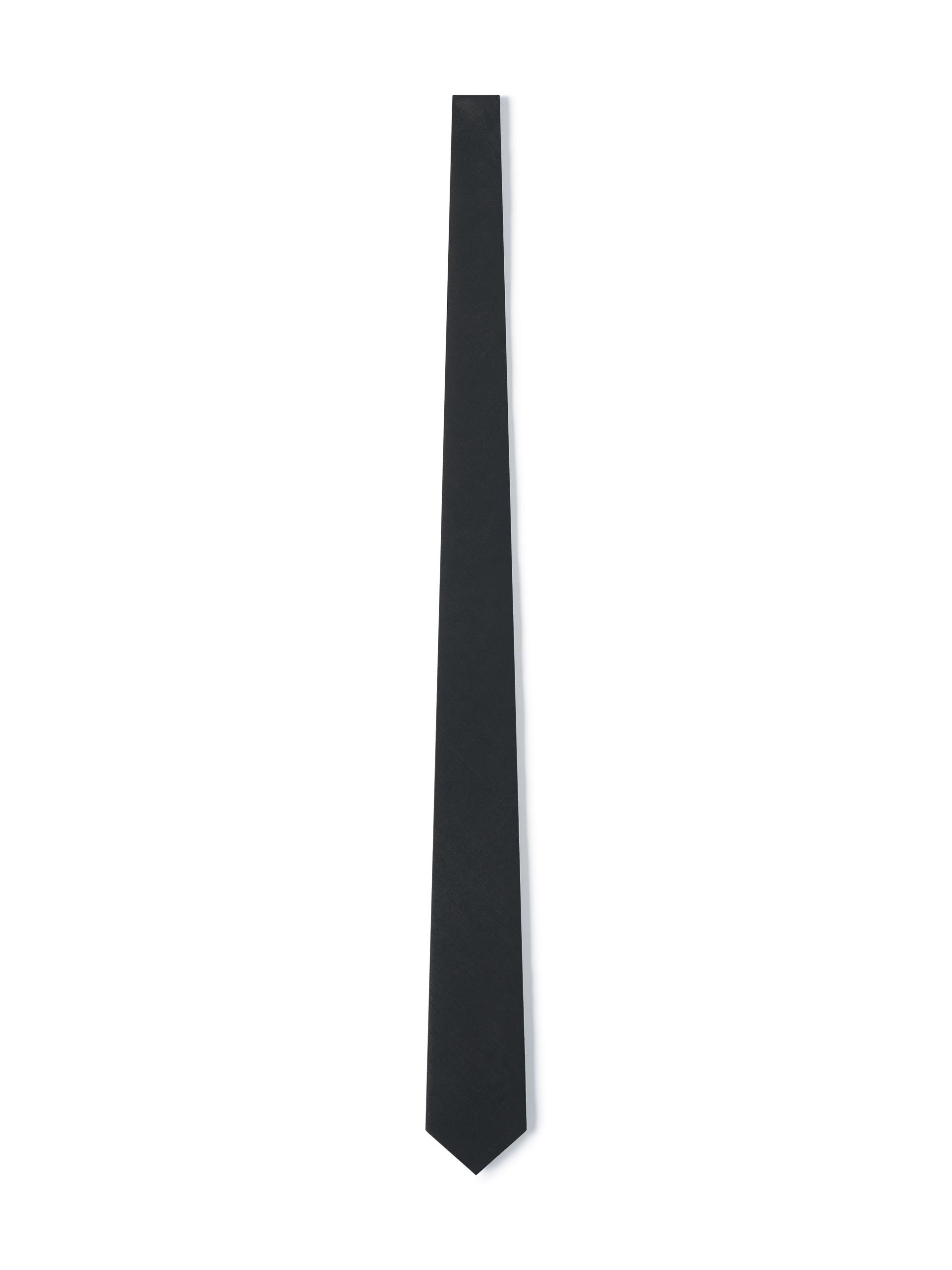 VISCOSE SATIN BLACK TIE