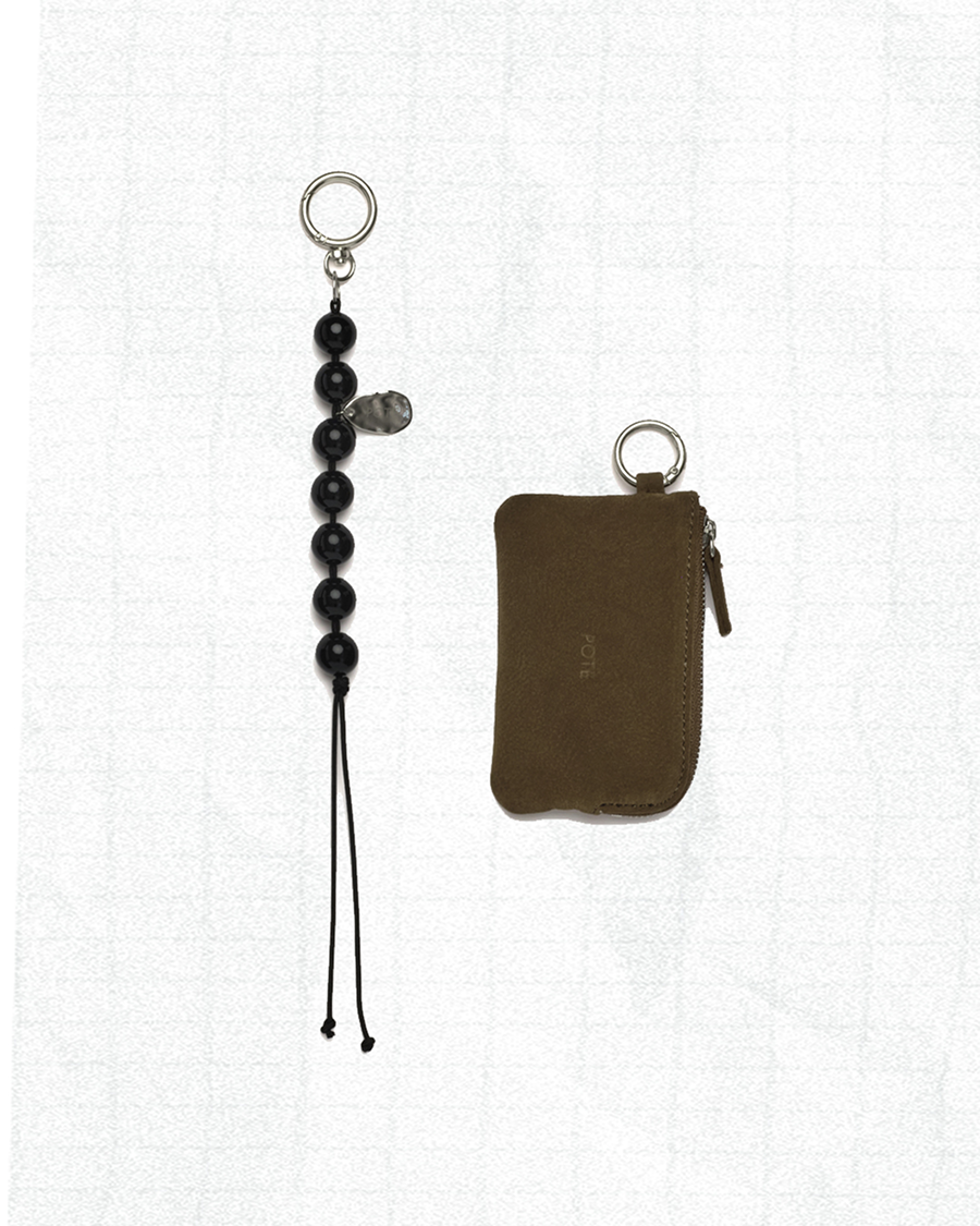 0016 Soft Bucket Bag_Khaki Brown