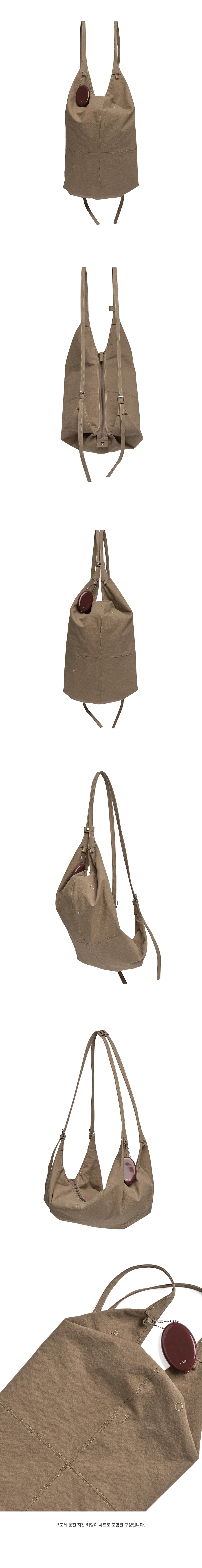 [4차리오더:바로출고] 0014 3-Way Flow Bag_Vintage Tan