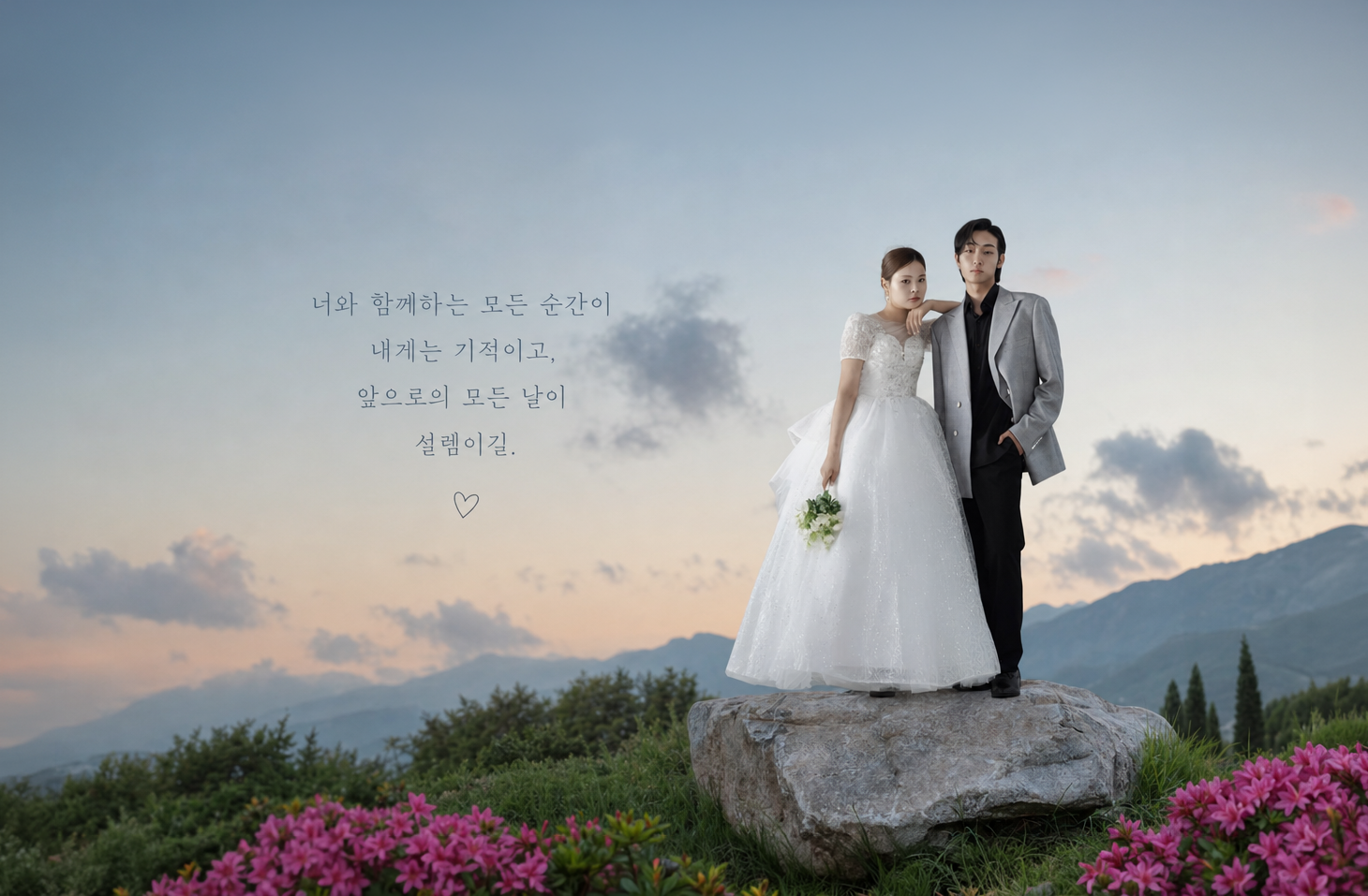 창원리마인드웨딩사진