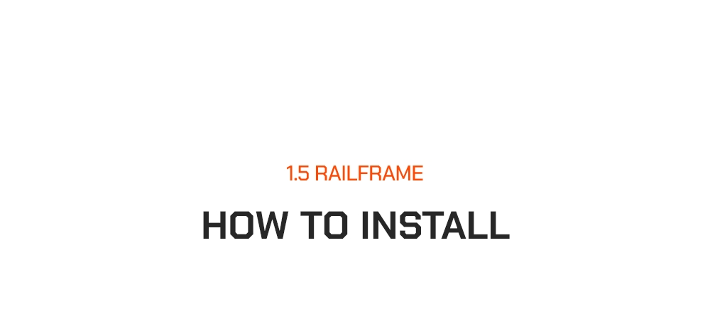 [TEST] BX-05-05 1.5 RAIL FRAME