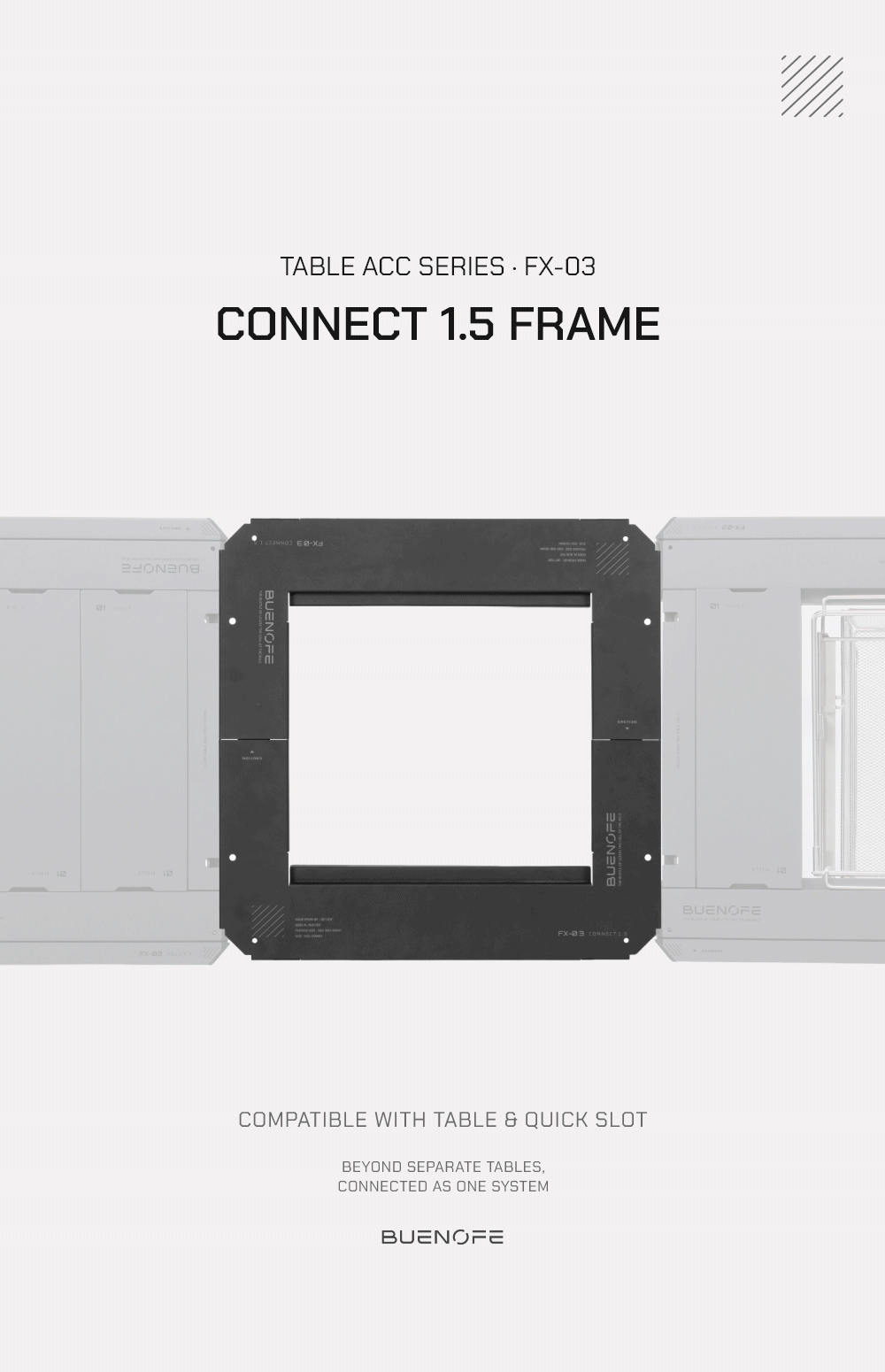 CONNECT 1.5 TABLE FRAME