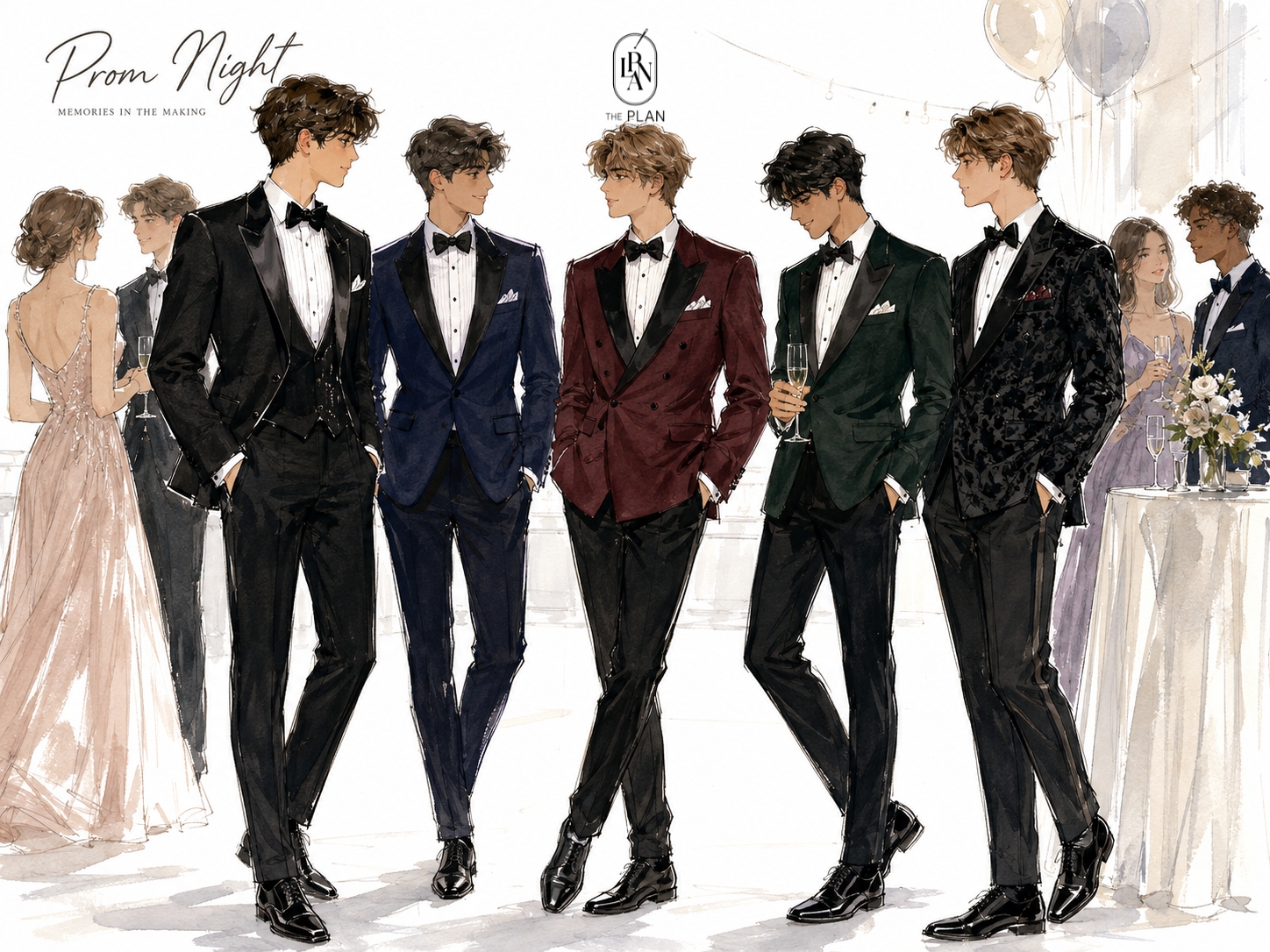 promparty tuxedo suit