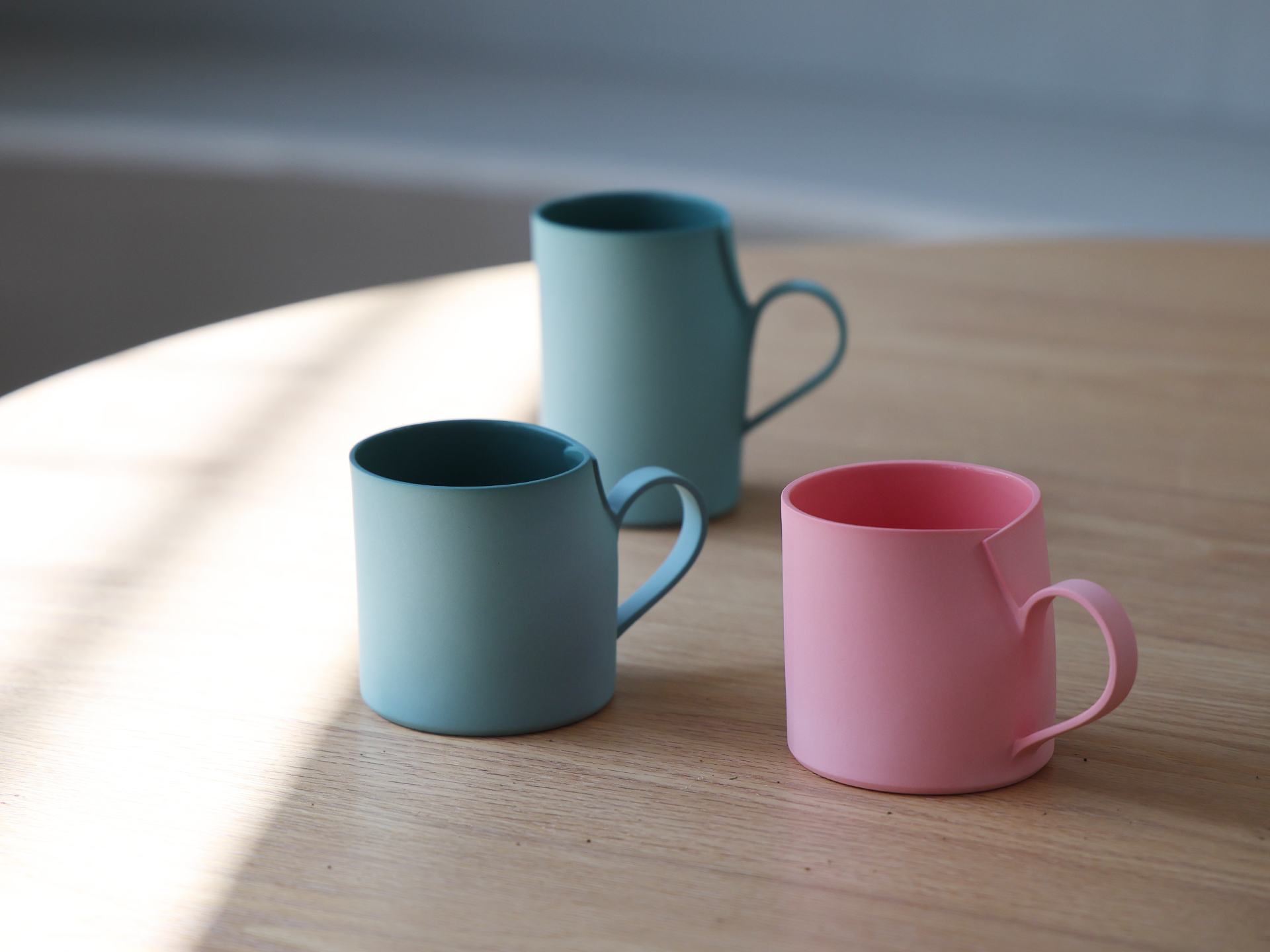 Cut & Fold Mug (teal green) - 컷&폴드 머그 (틸 그린)