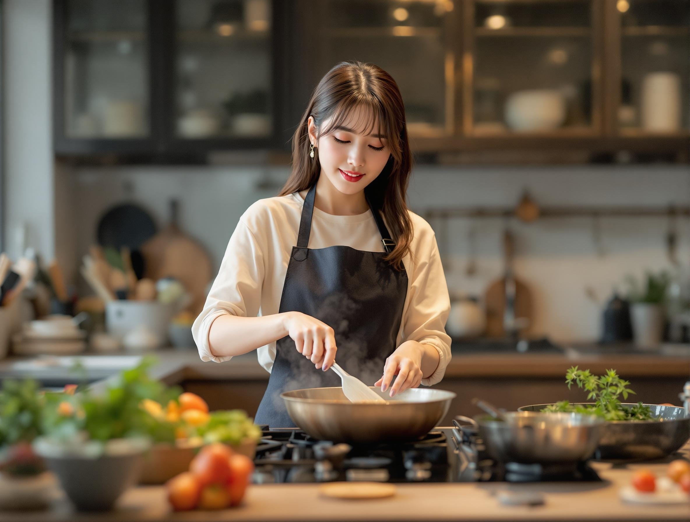 직접 음식을 해먹으면서 불필요한 지출을 막는 소비습관
