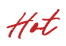 hot item badge