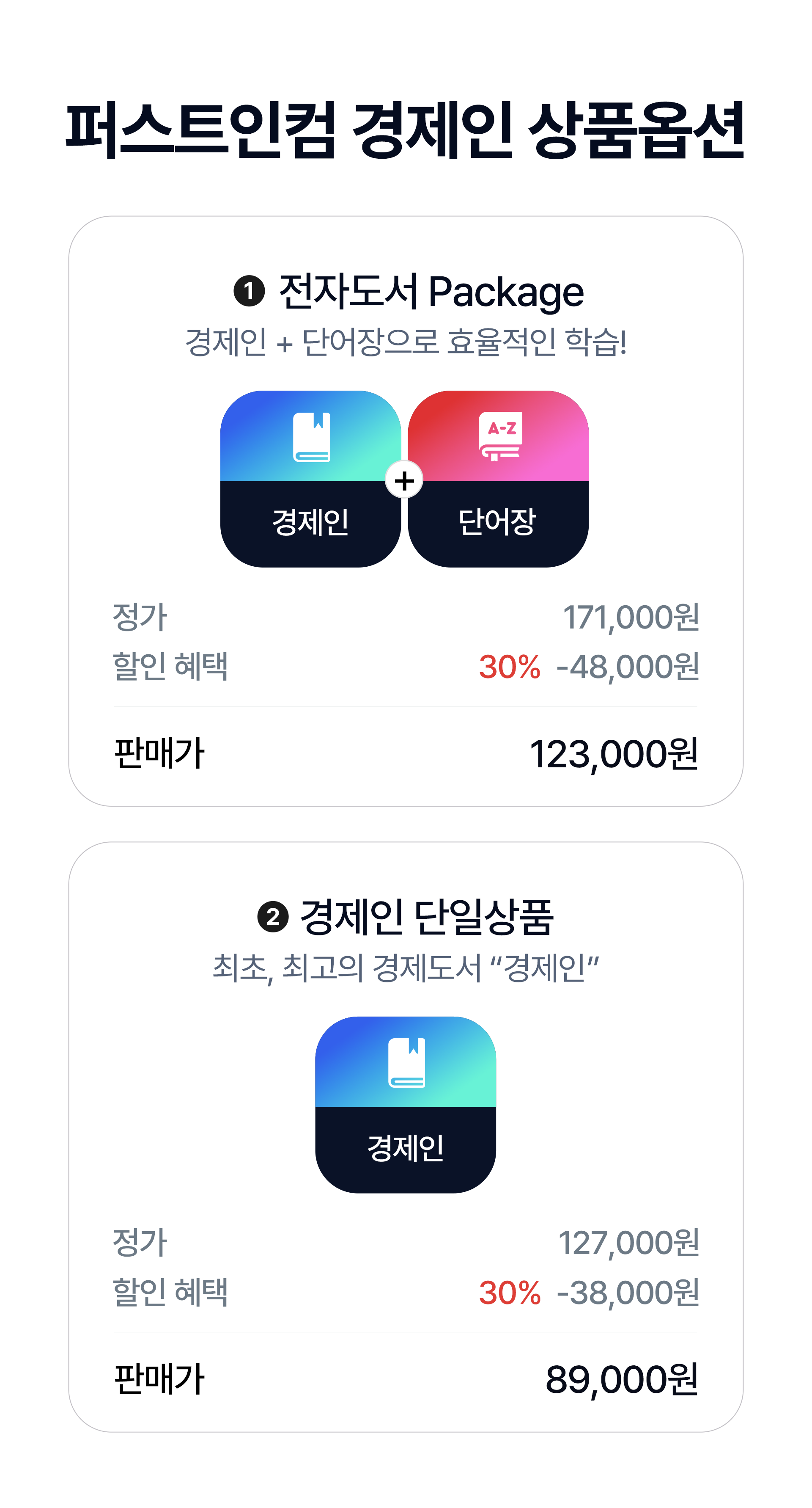 경제 기본서 "경제인"