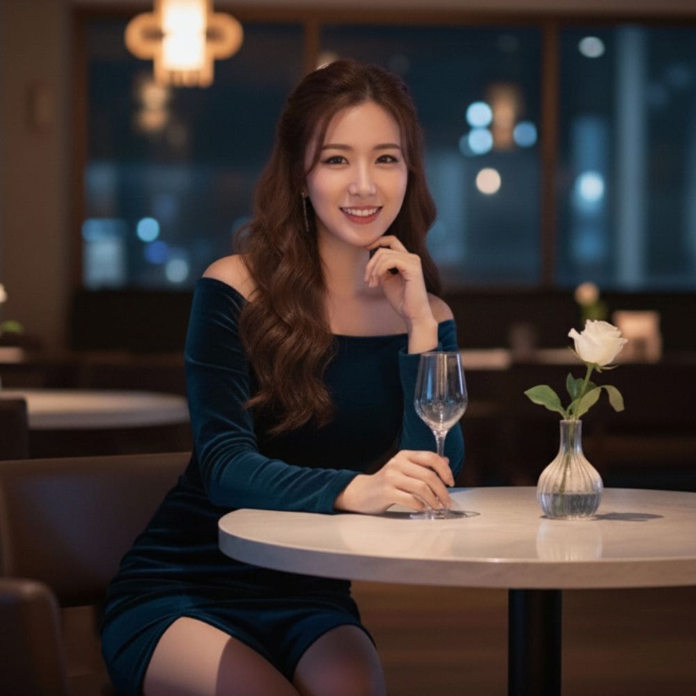송파가라오케 대표 모델 컷