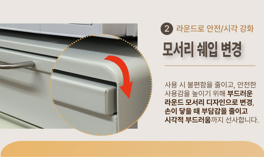 [공동구매] 콩순이네 X 호랑소랑 | 2단 주방선반 S/L