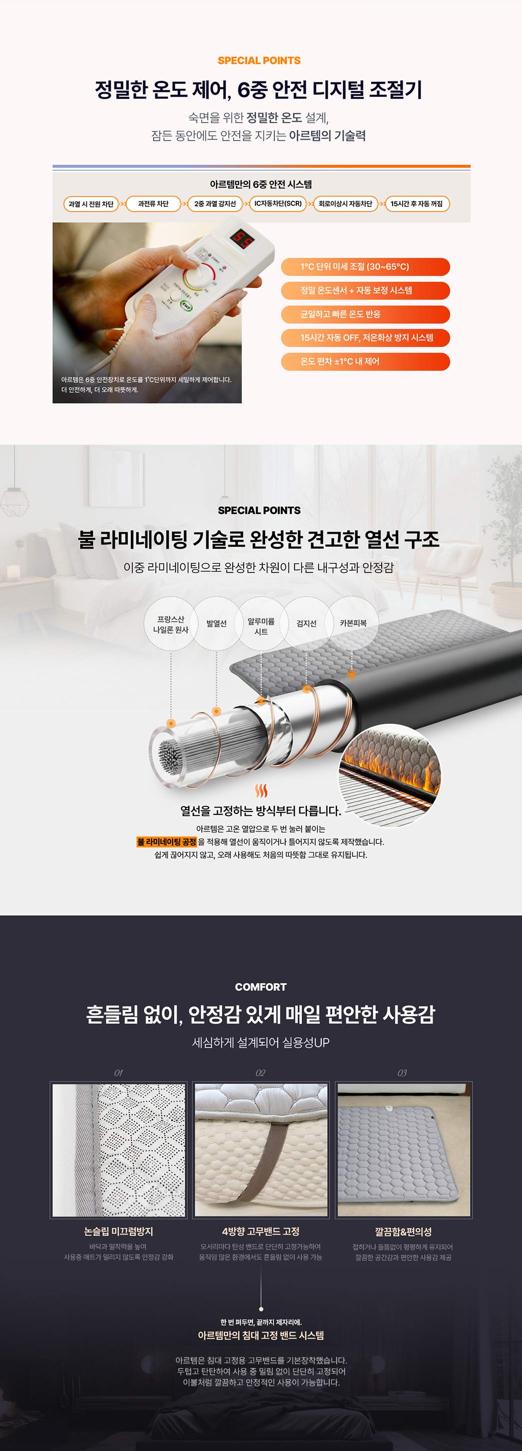 [아르템] 프리미엄 알러지케어 마이크로 탄소매트