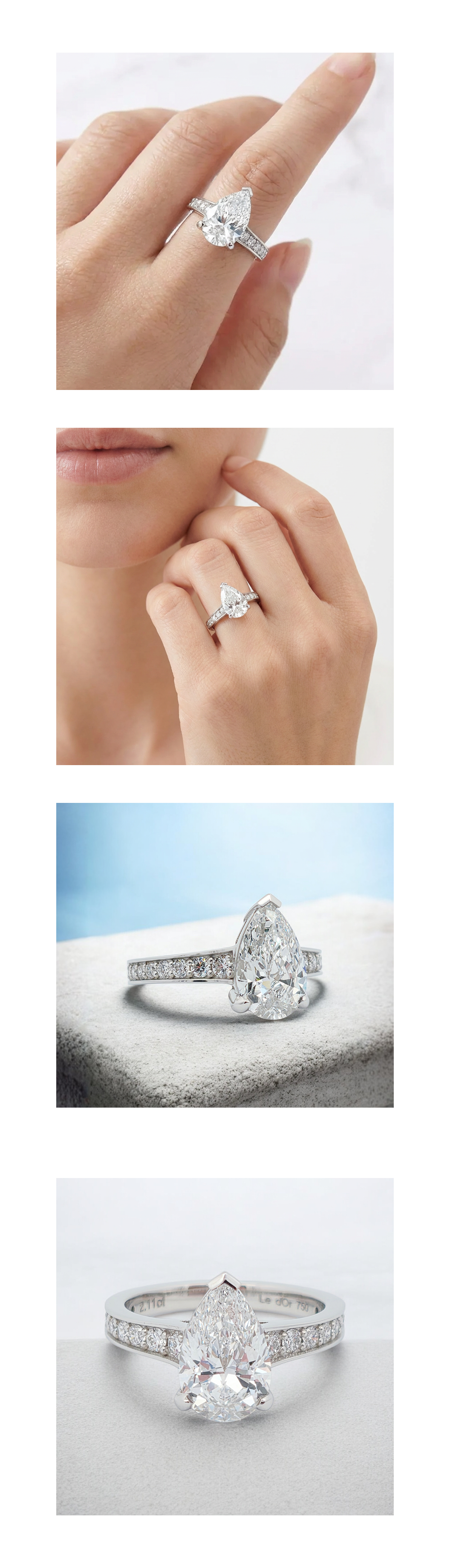 ÉCLAT PEARCUT Ring 에끌라 페어컷링