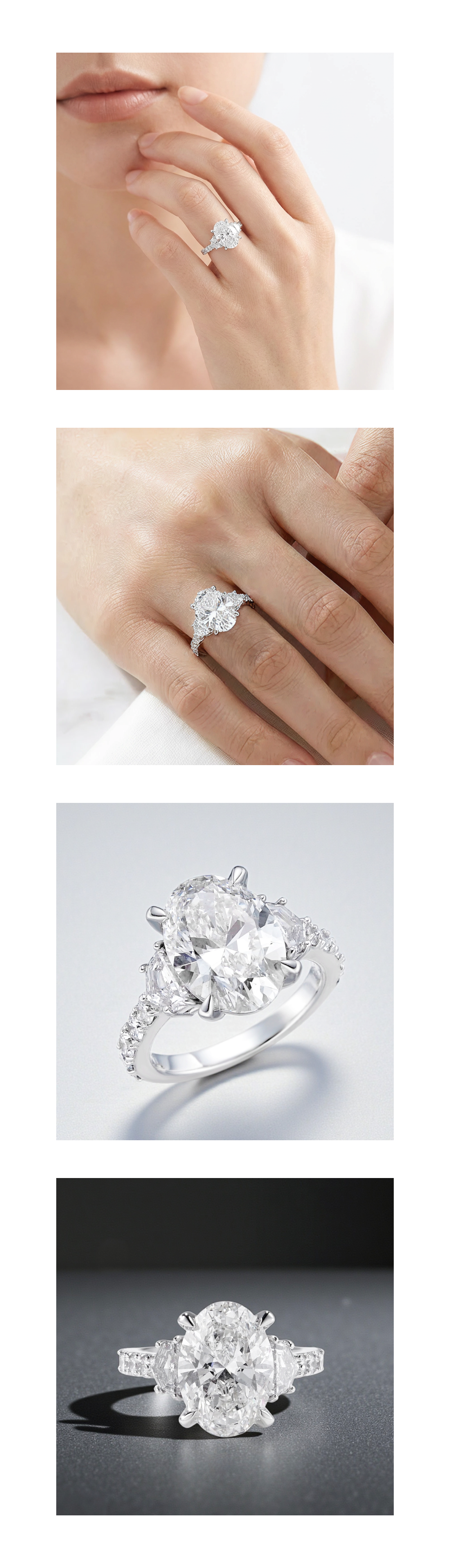 5ct Majesty Oval Ring 5캐럿 마제스티 오벌 링