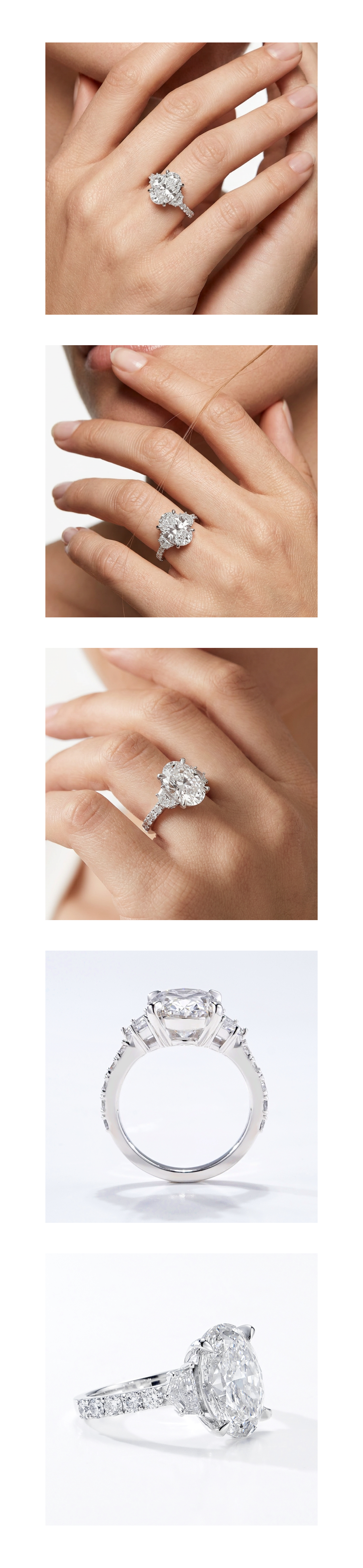5ct Majesty Oval Ring 5캐럿 마제스티 오벌 링