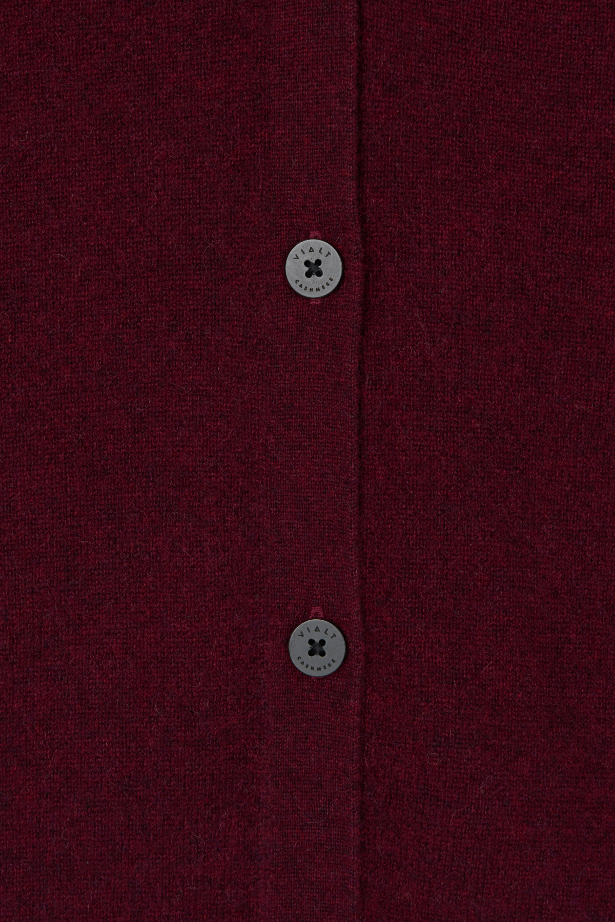 [캐시미어100] 베이직 브이넥 가디건 BURGUNDY