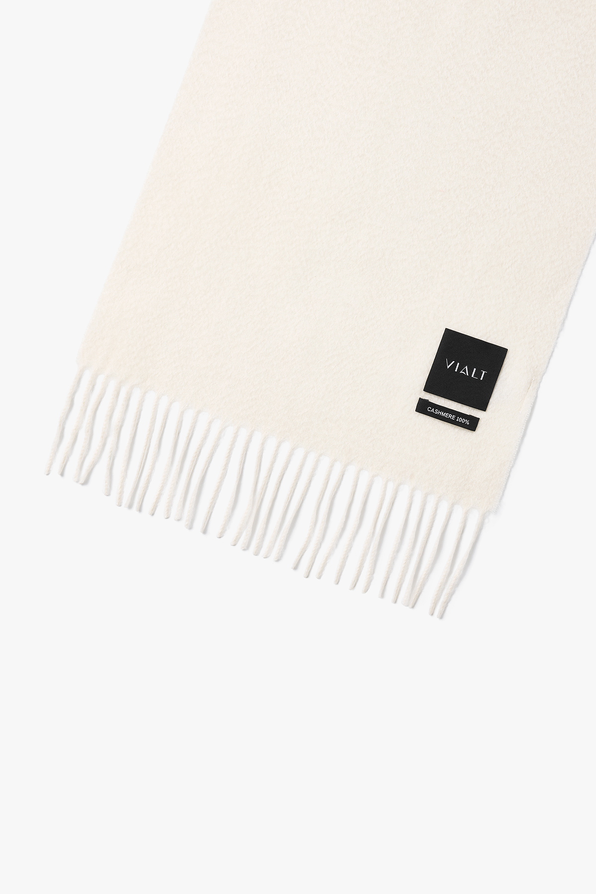 [캐시미어100] 베이직 머플러 WHITE