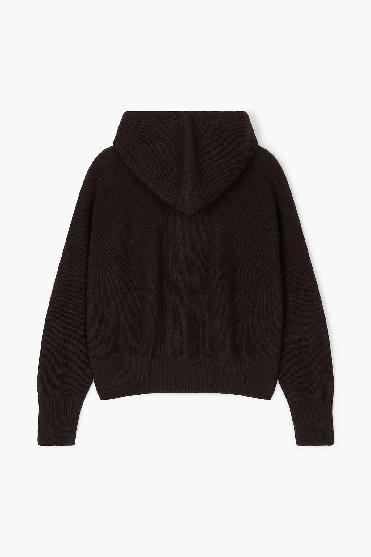 [캐시미어100] 베이직 후드 가디건 CHOCO GRAY