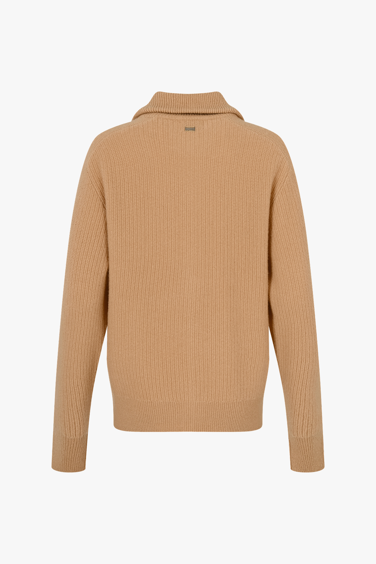 [캐시미어100] 집업 가디건 SOFT CAMEL