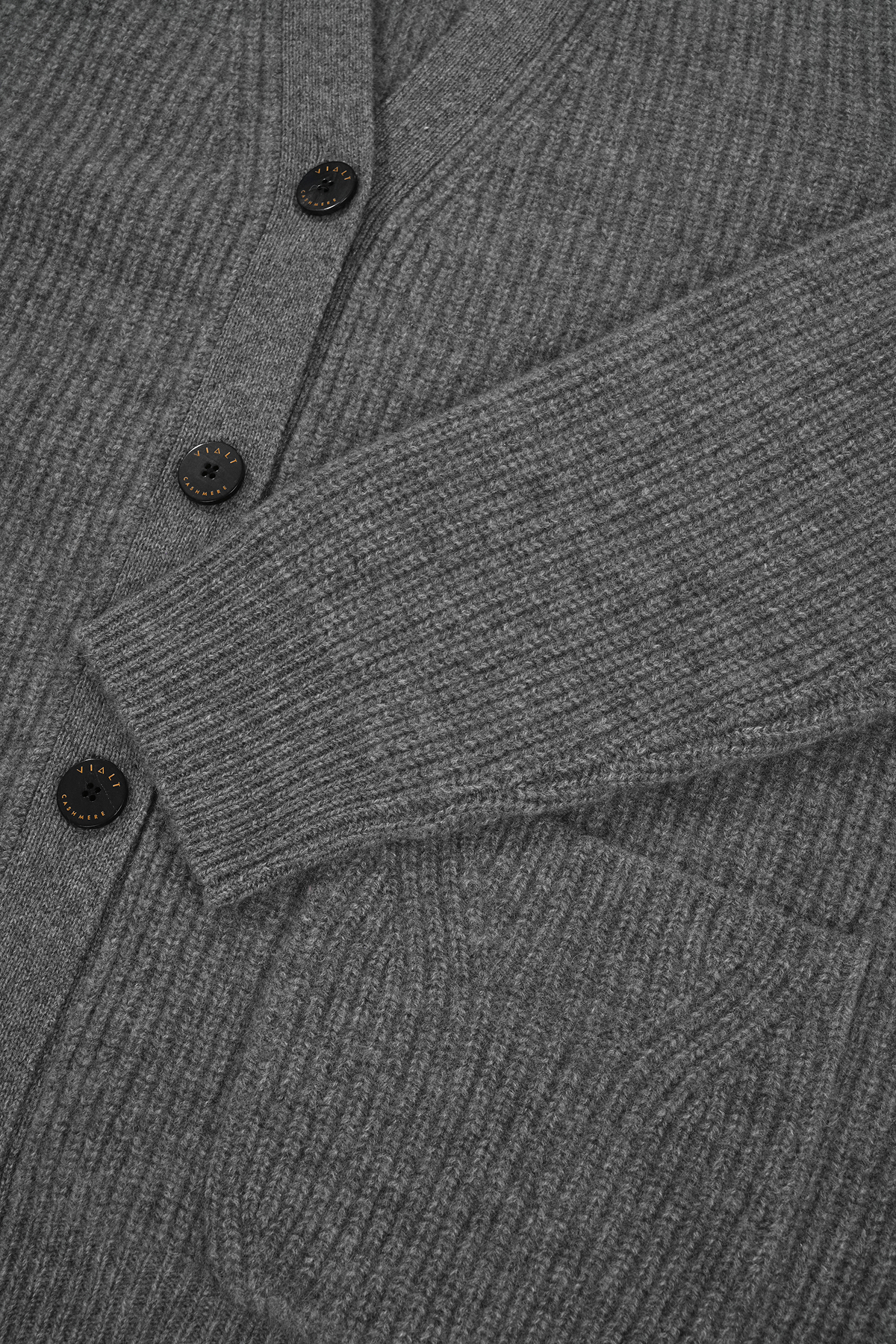 [캐시미어100] 하찌 롱 가디건 STEEL GRAY