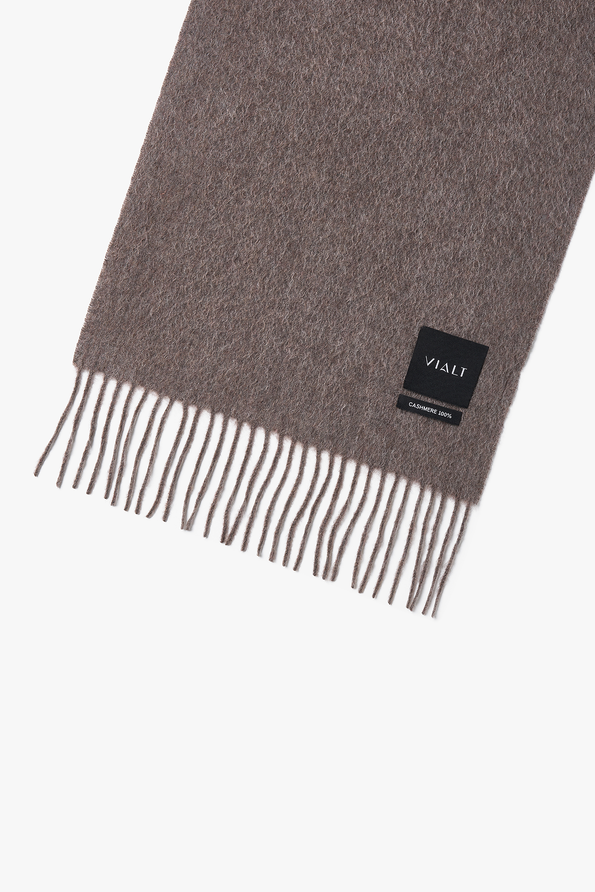 [캐시미어100] 베이직 머플러 NATURAL BROWN