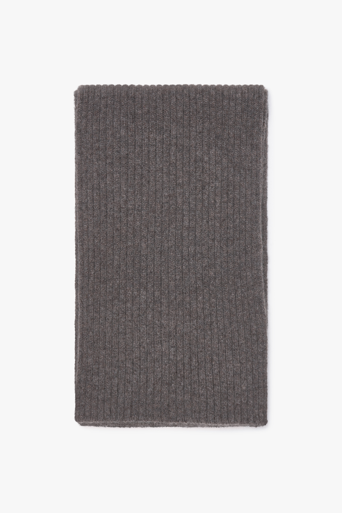 [캐시미어100] 베이직 립 머플러 MELANGE CHARCOAL