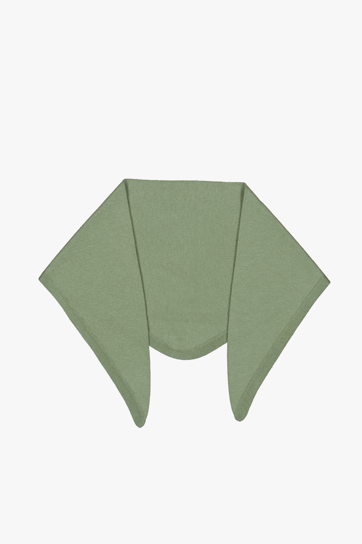 [캐시브리즈] 쁘띠 삼각 머플러 SAGE GREEN