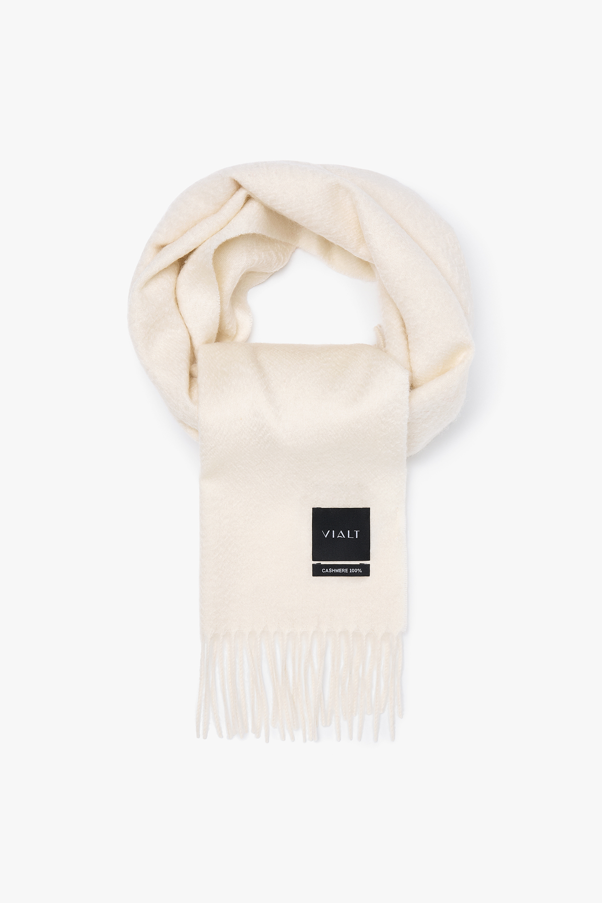 [캐시미어100] 베이직 머플러 WHITE
