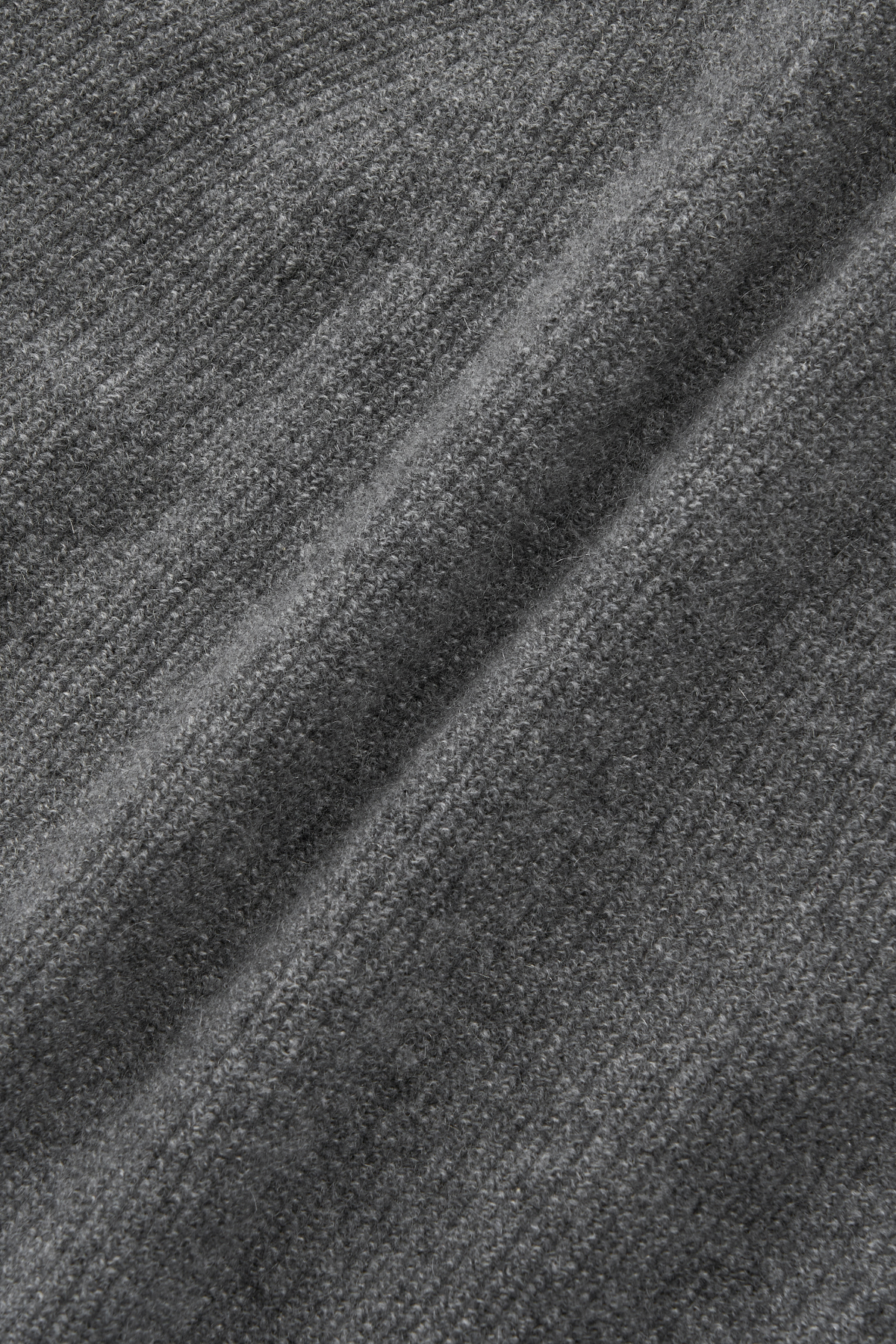 [캐시미어100] 베이직 후드 가디건 STEEL GRAY