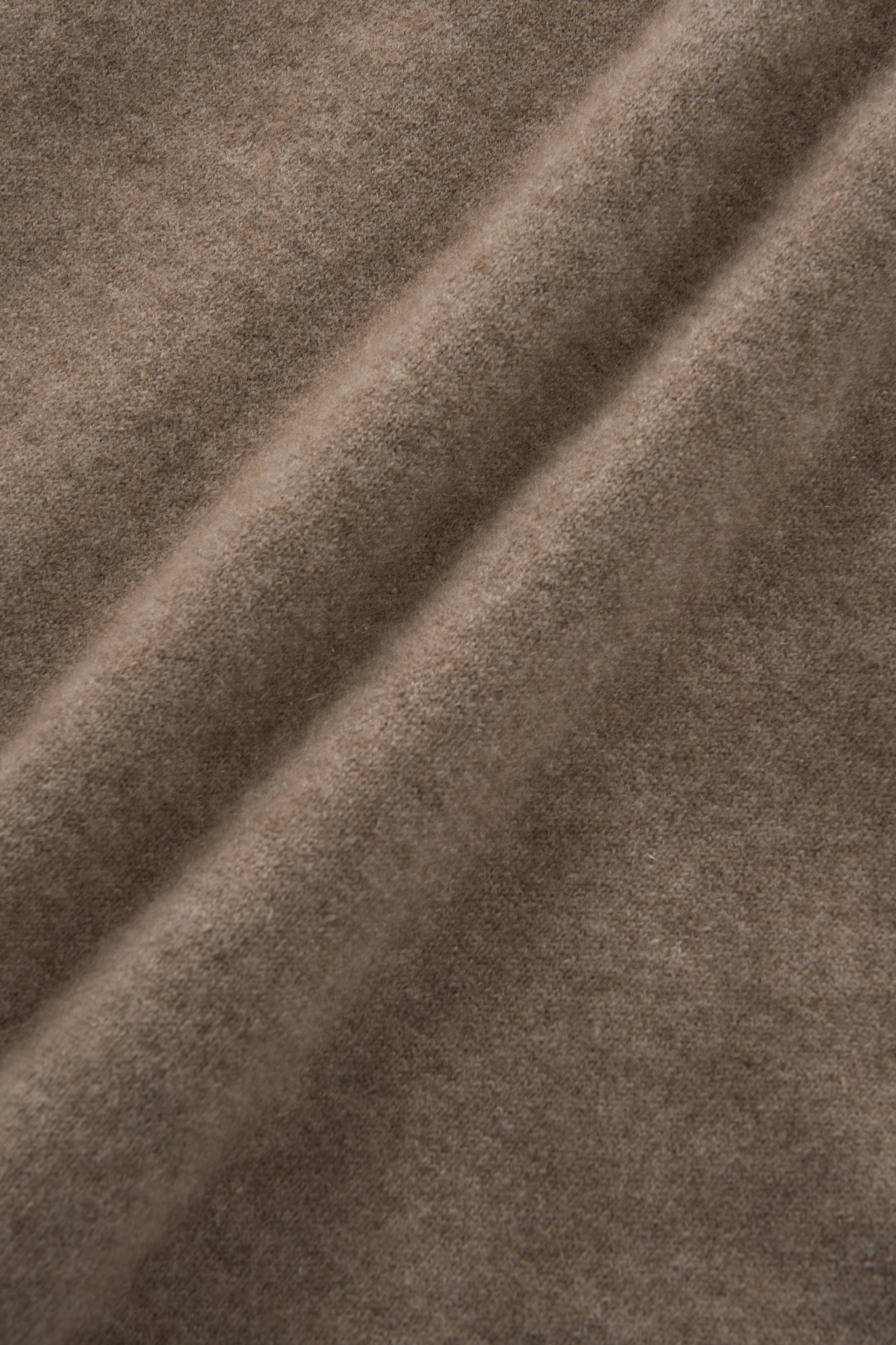 [몽골 캐시미어100] 오가닉 브이넥 가디건 NATURAL BROWN