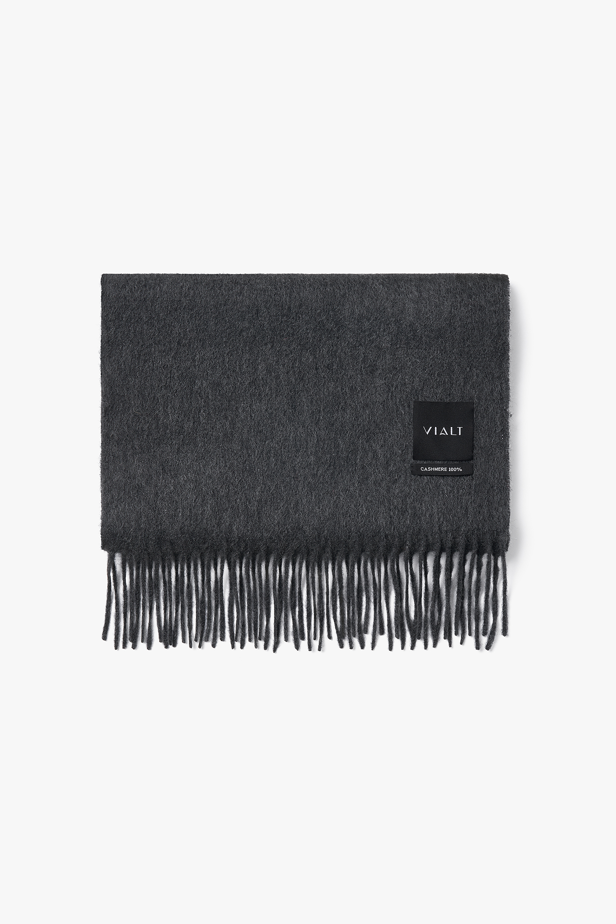 [캐시미어100] 베이직 머플러 CHARCOAL