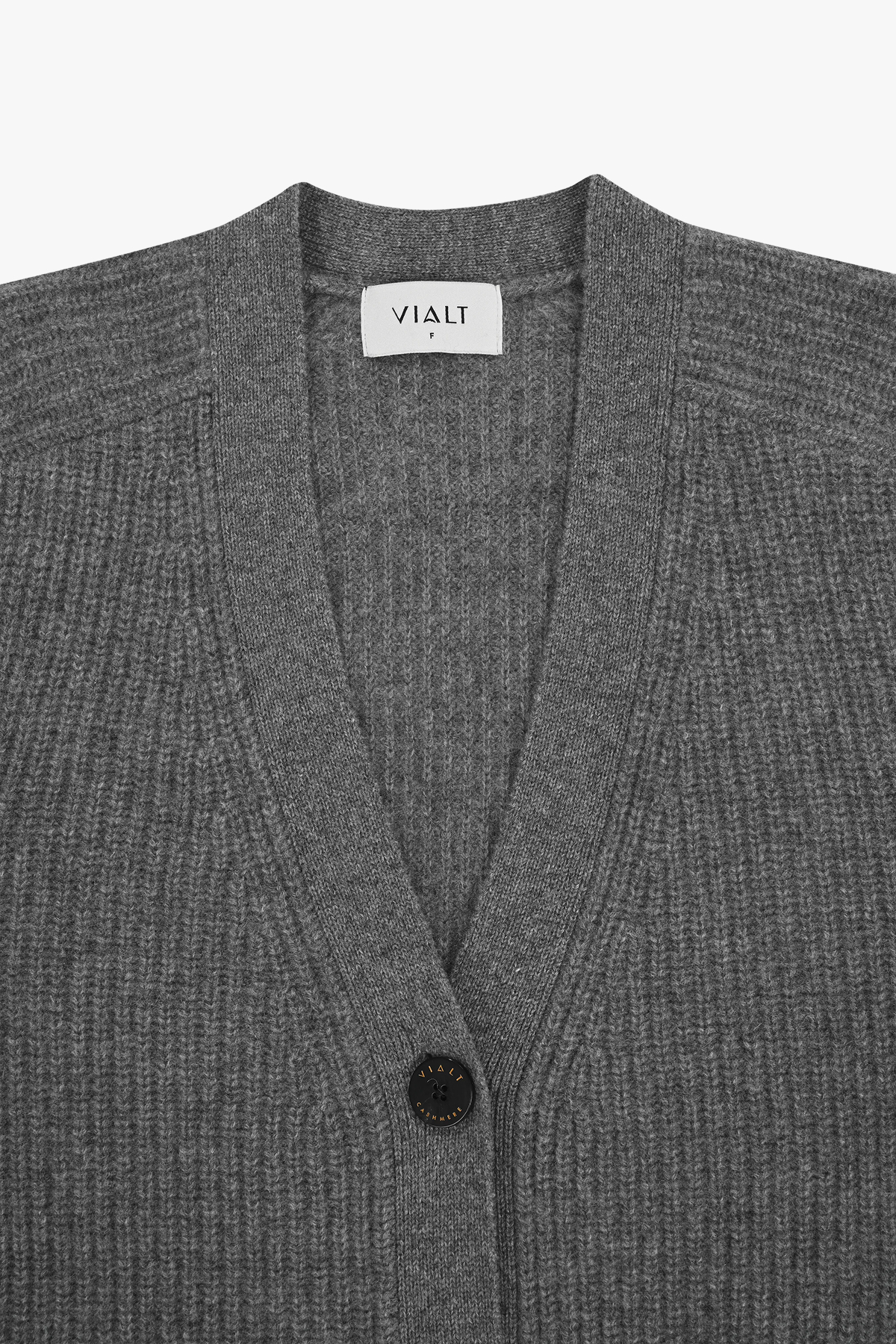 [캐시미어100] 하찌 롱 가디건 STEEL GRAY