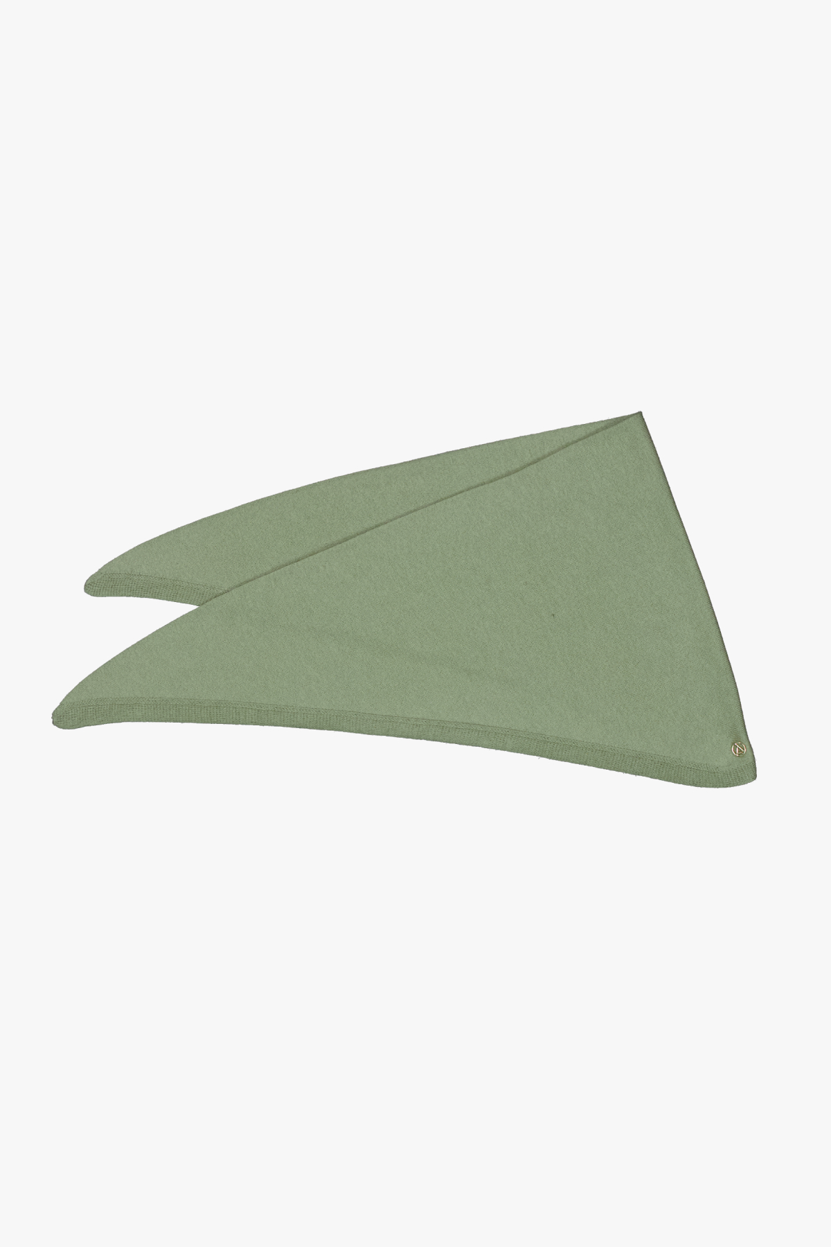 [캐시브리즈] 쁘띠 삼각 머플러 SAGE GREEN