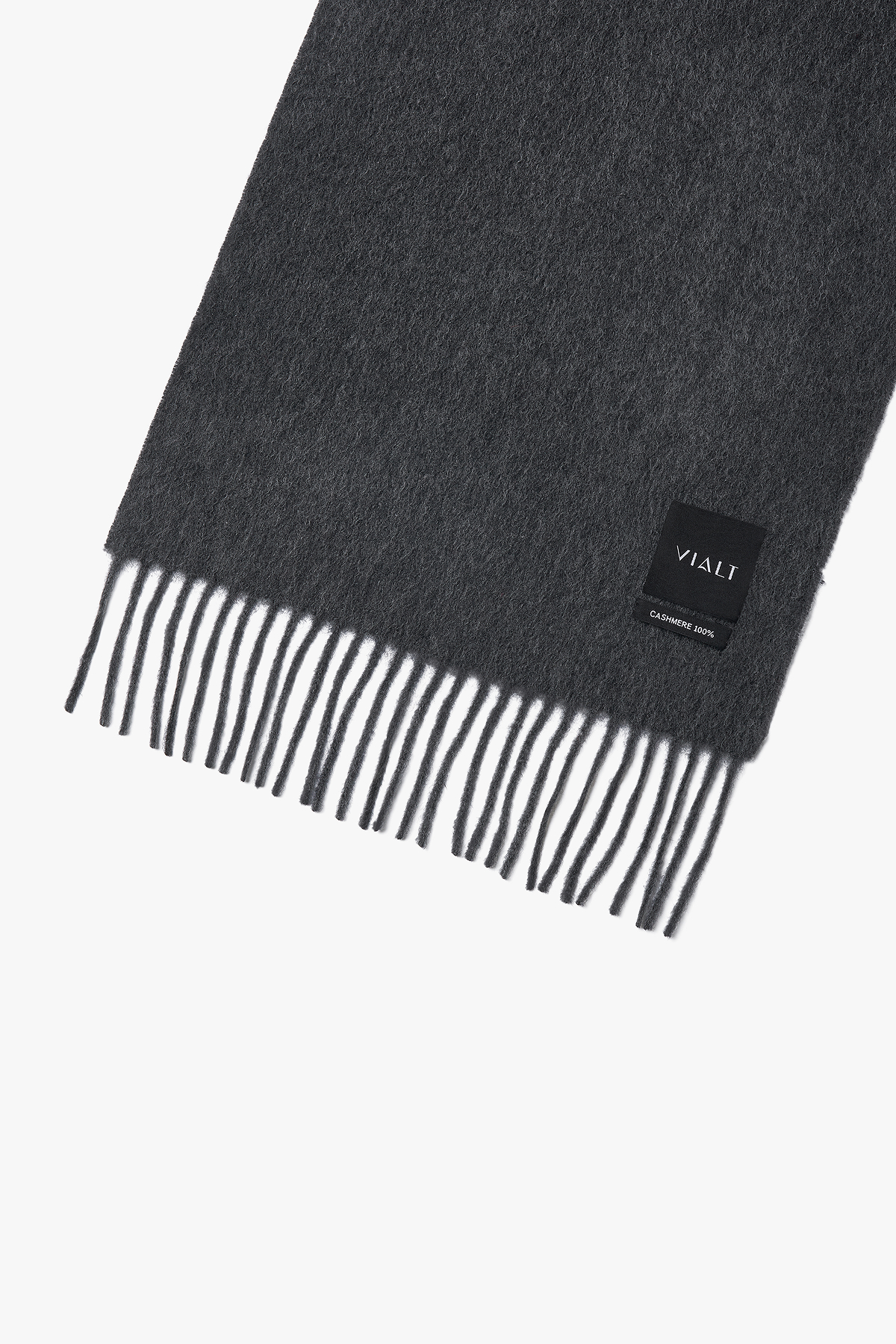 [캐시미어100] 베이직 머플러 CHARCOAL