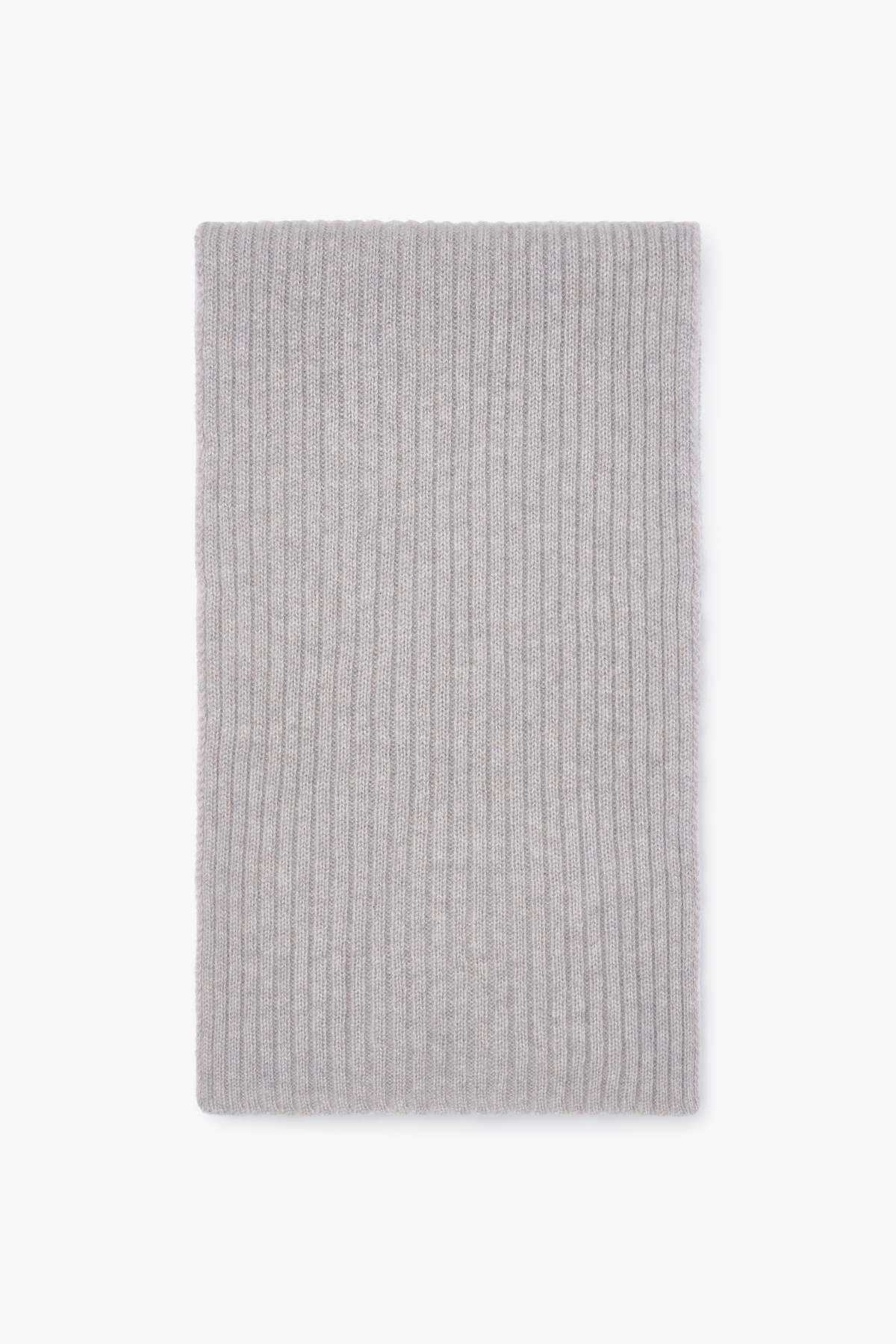 [캐시미어100] 베이직 립 머플러 MELANGE GRAY