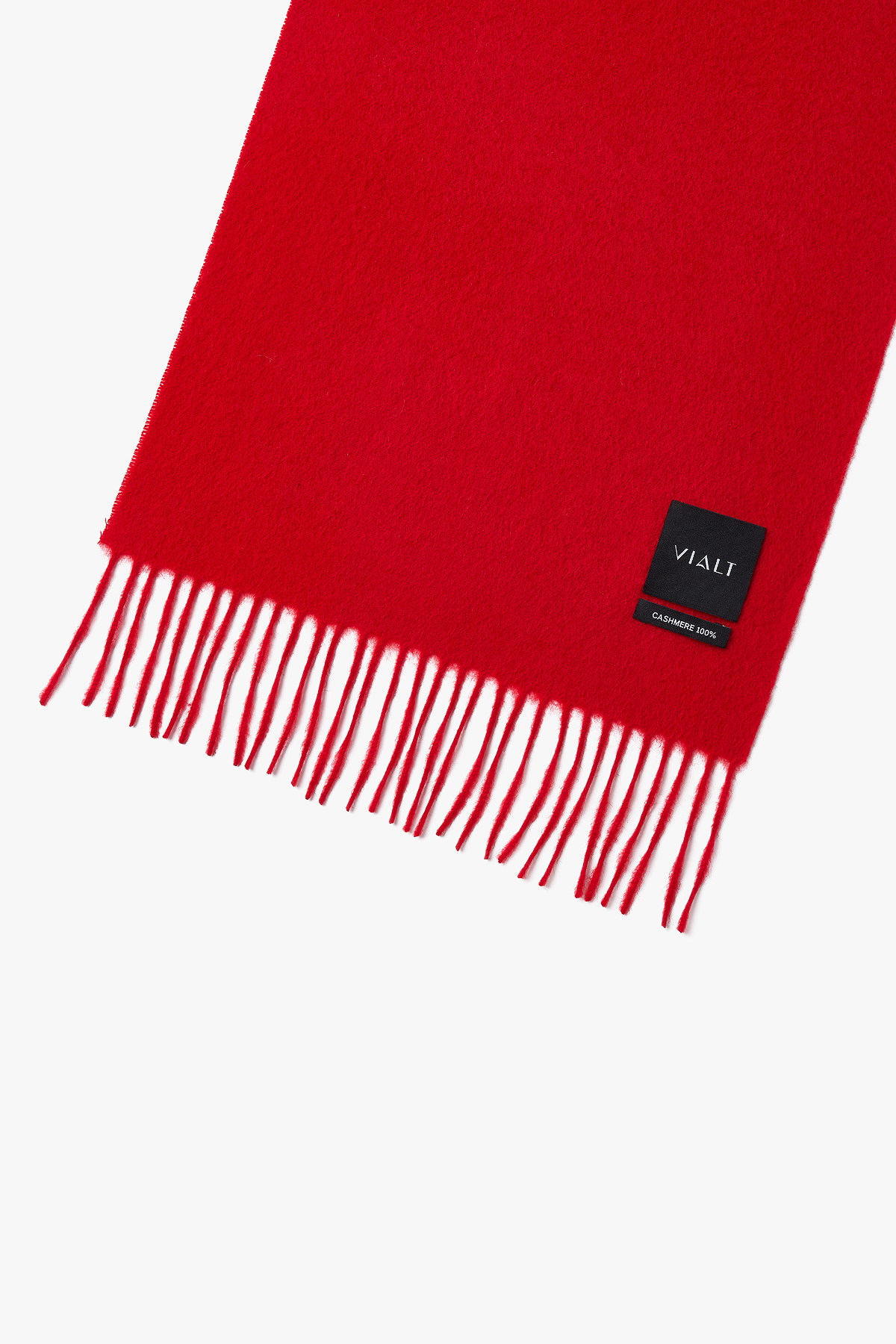 [캐시미어100] 베이직 머플러 RED