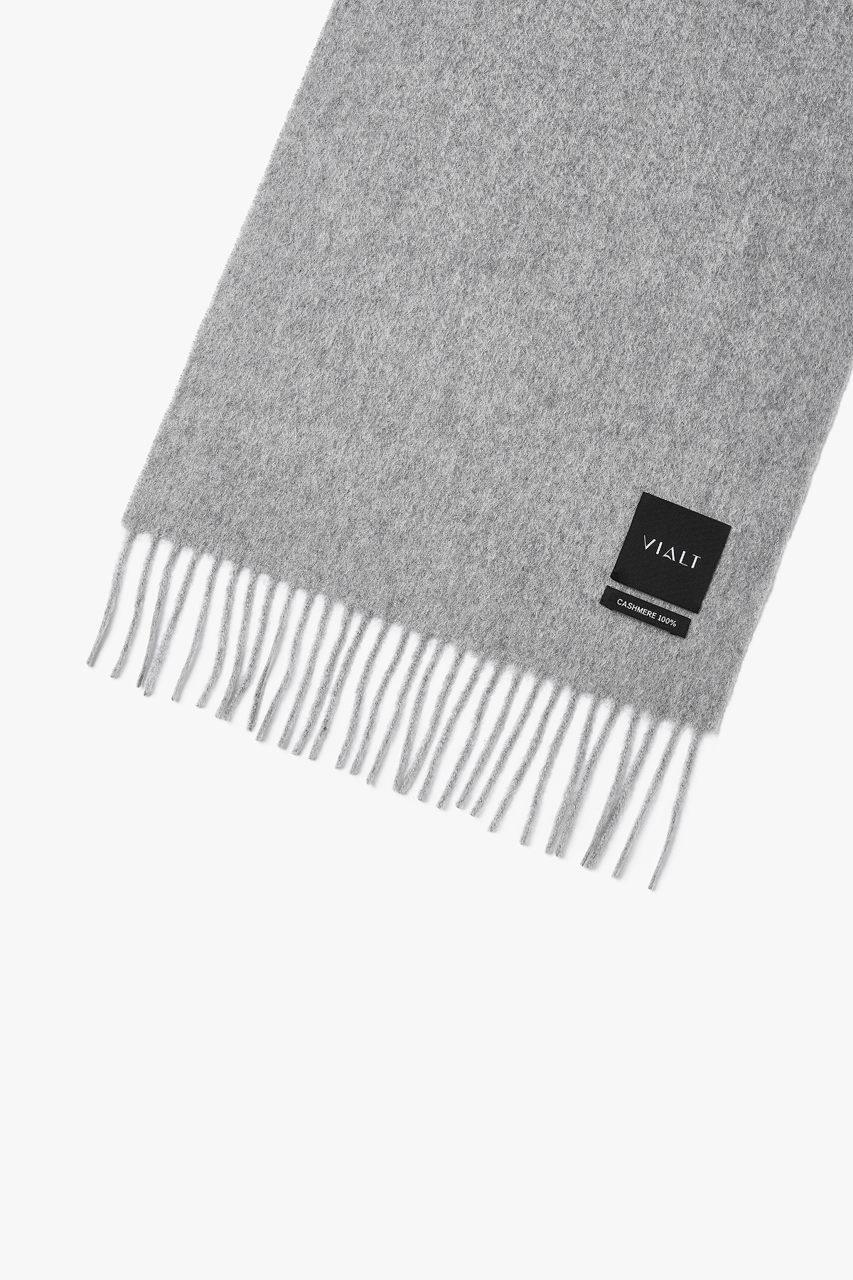[캐시미어100] 베이직 머플러 MID GRAY