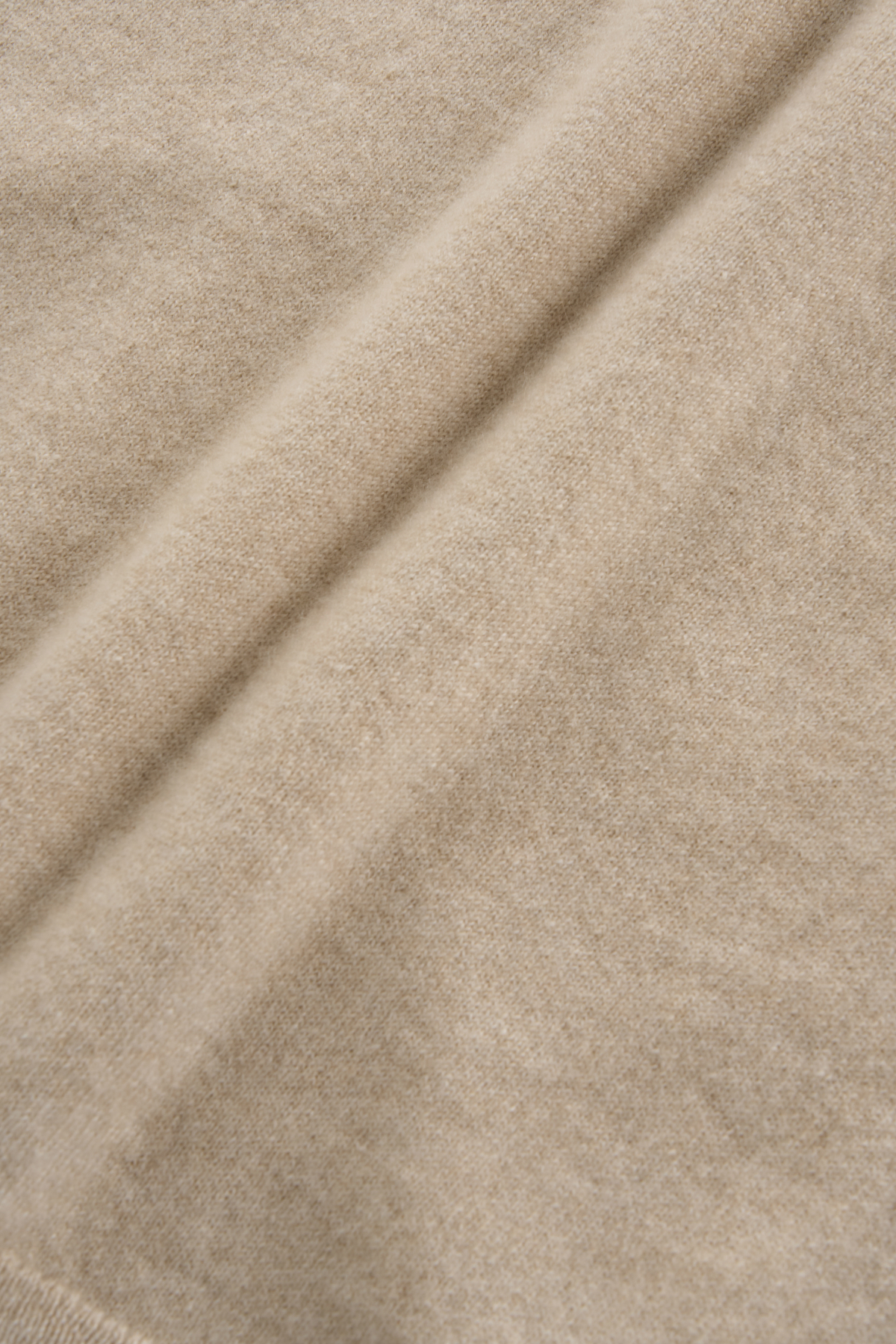 [몽골 캐시미어100] 오가닉 브이넥 가디건 NATURAL BEIGE