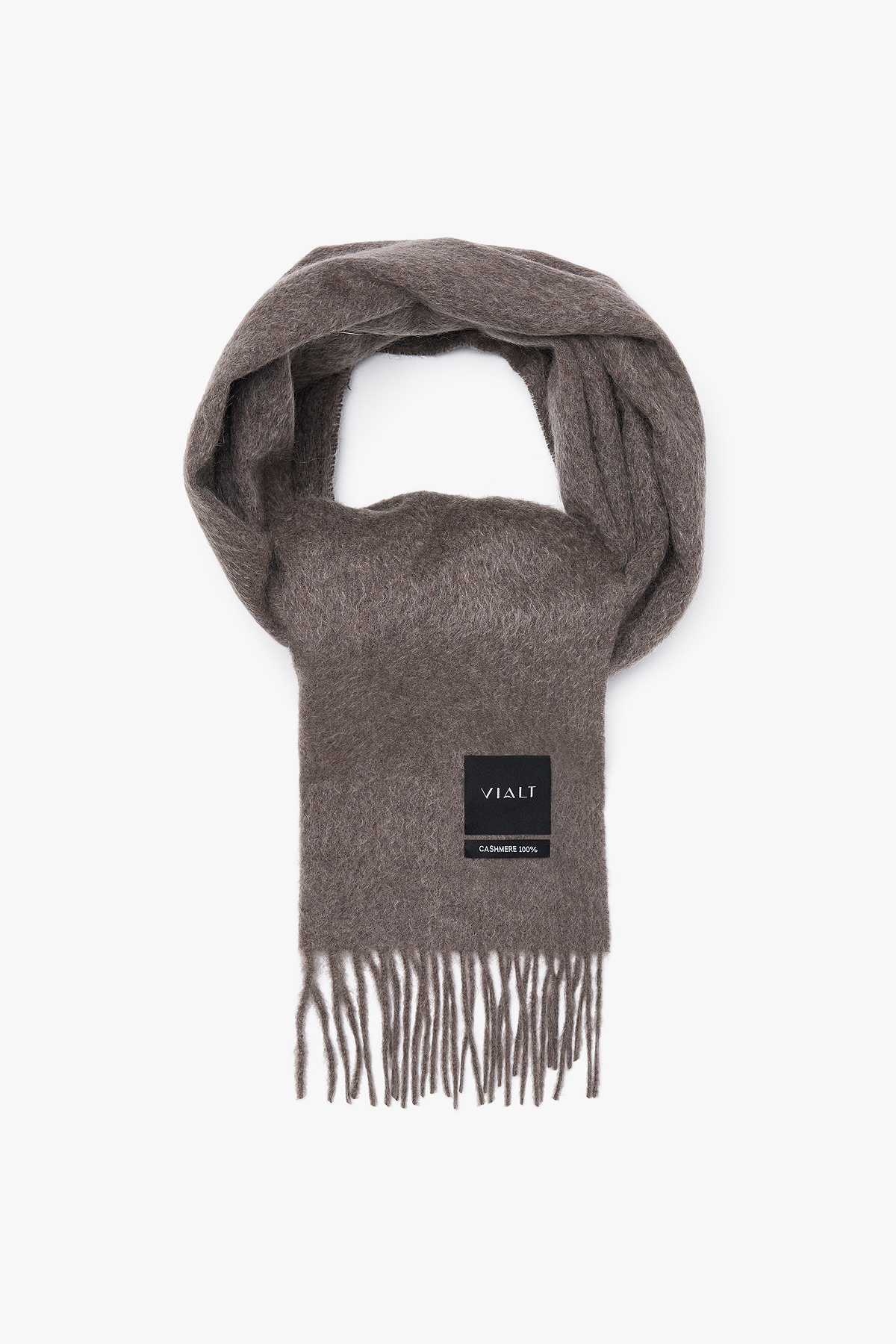 [캐시미어100] 베이직 머플러 NATURAL BROWN