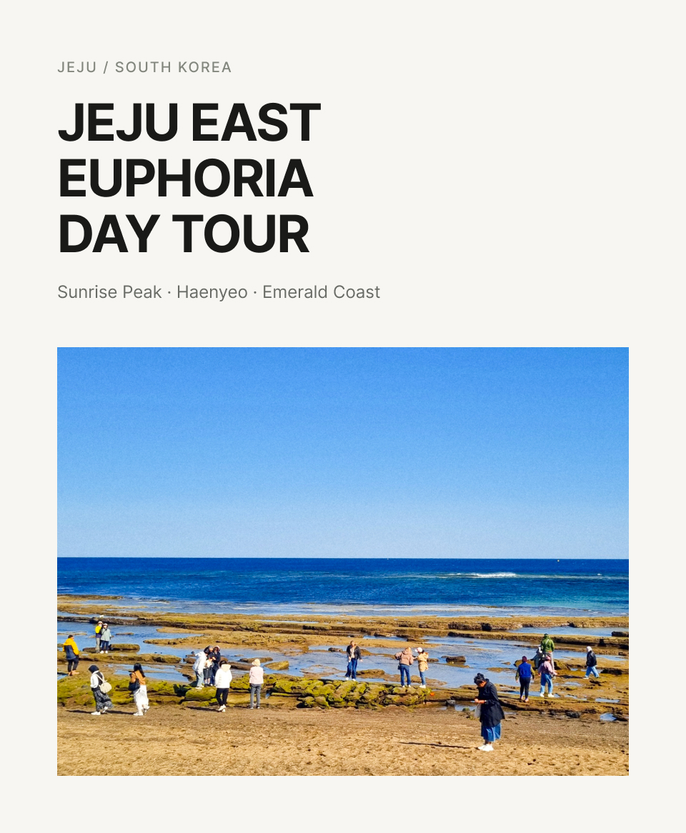 Jeju Eastern Join in Day Tour