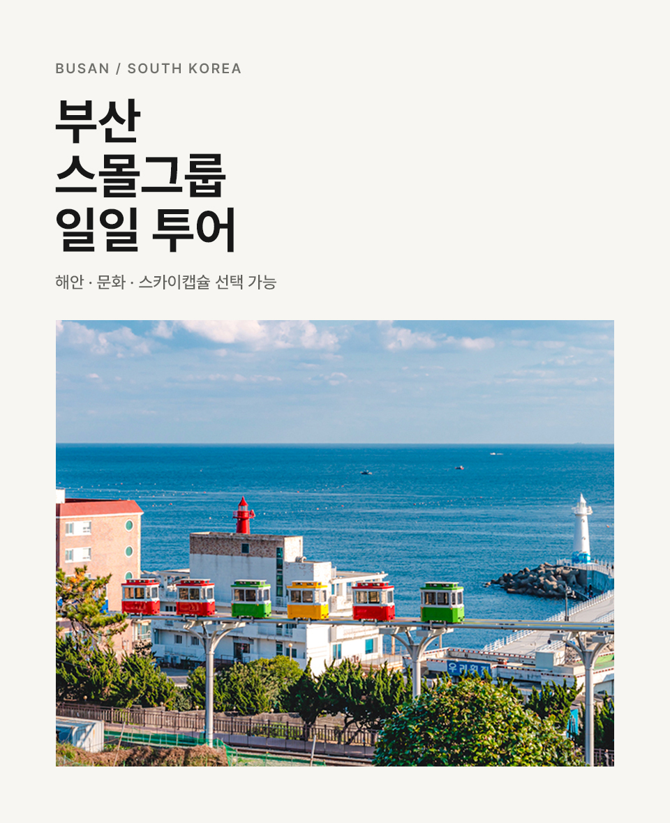 부산 스카이캡슐 스몰그룹 일일 투어