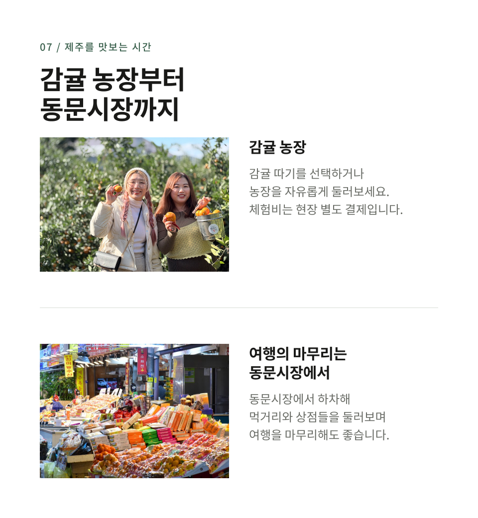 제주 동부 하루 버스 투어
