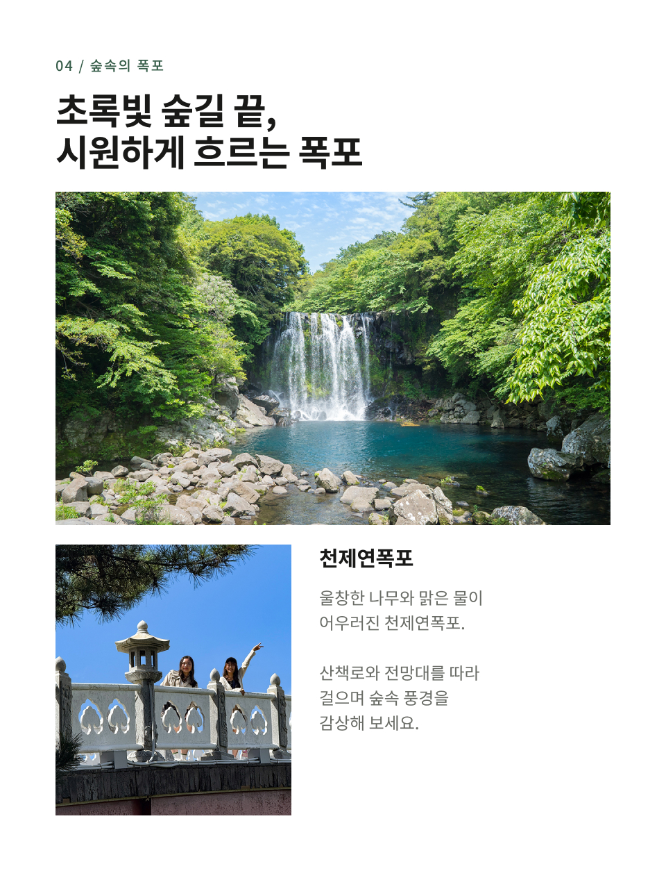 제주 서·남부 하루 버스 투어
