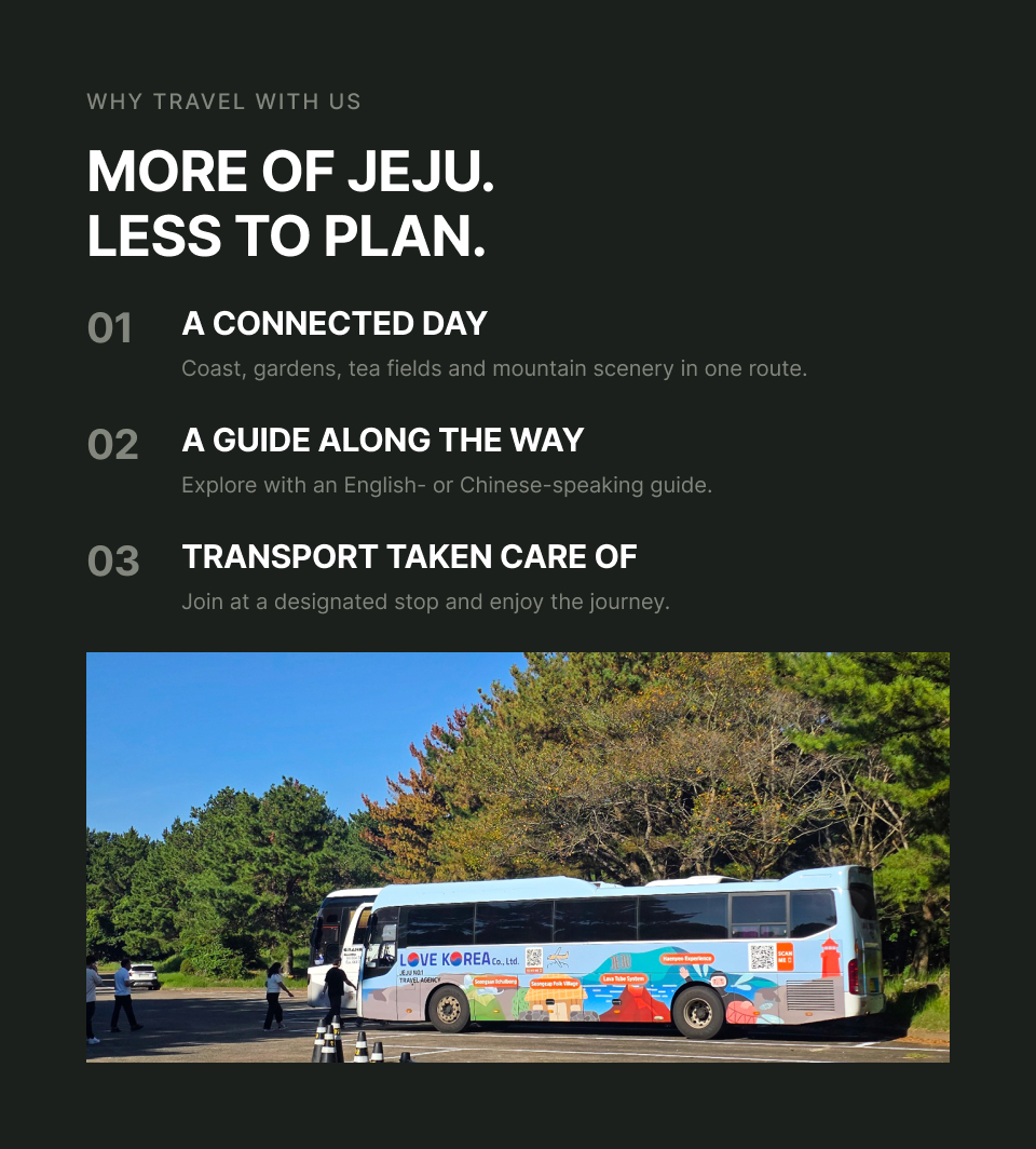 Jeju Southern Join in Day Tour