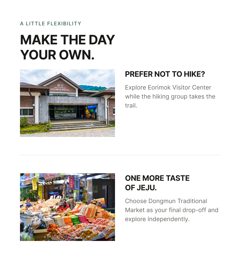 Jeju Southern Join in Day Tour
