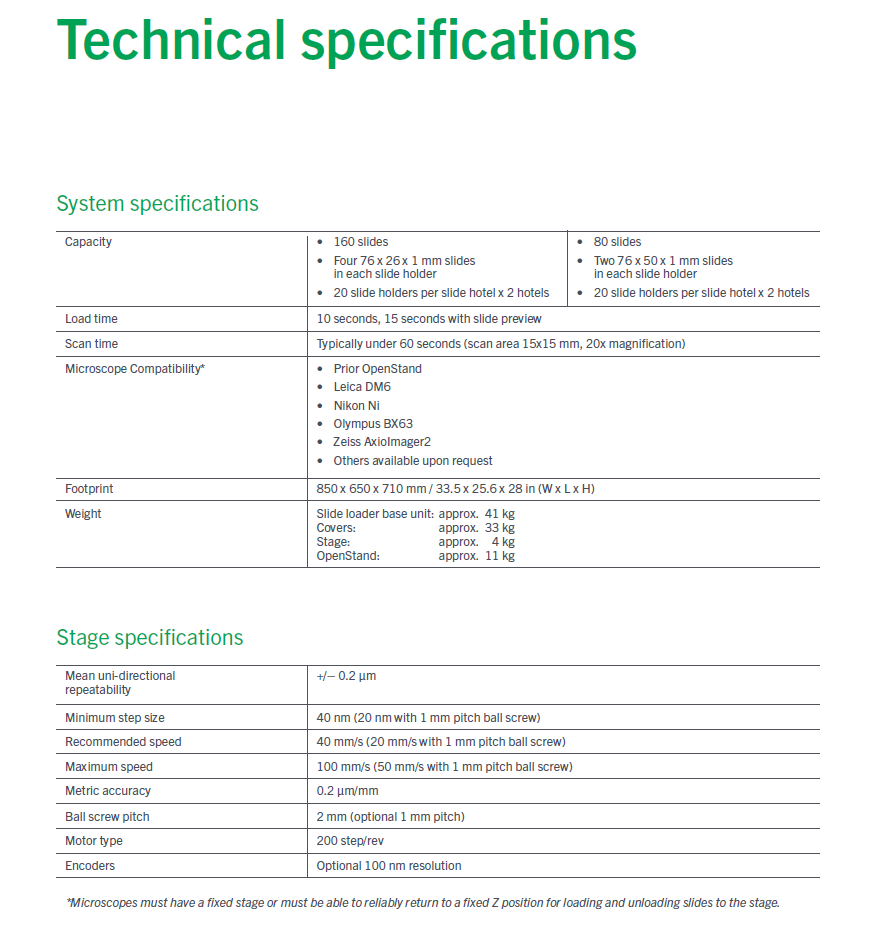 아이앤지플러스 광학 시스템 연동 Prior 자동 로더 분석