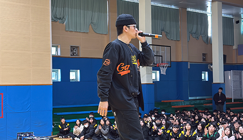 비트박서 타조의 무대사진